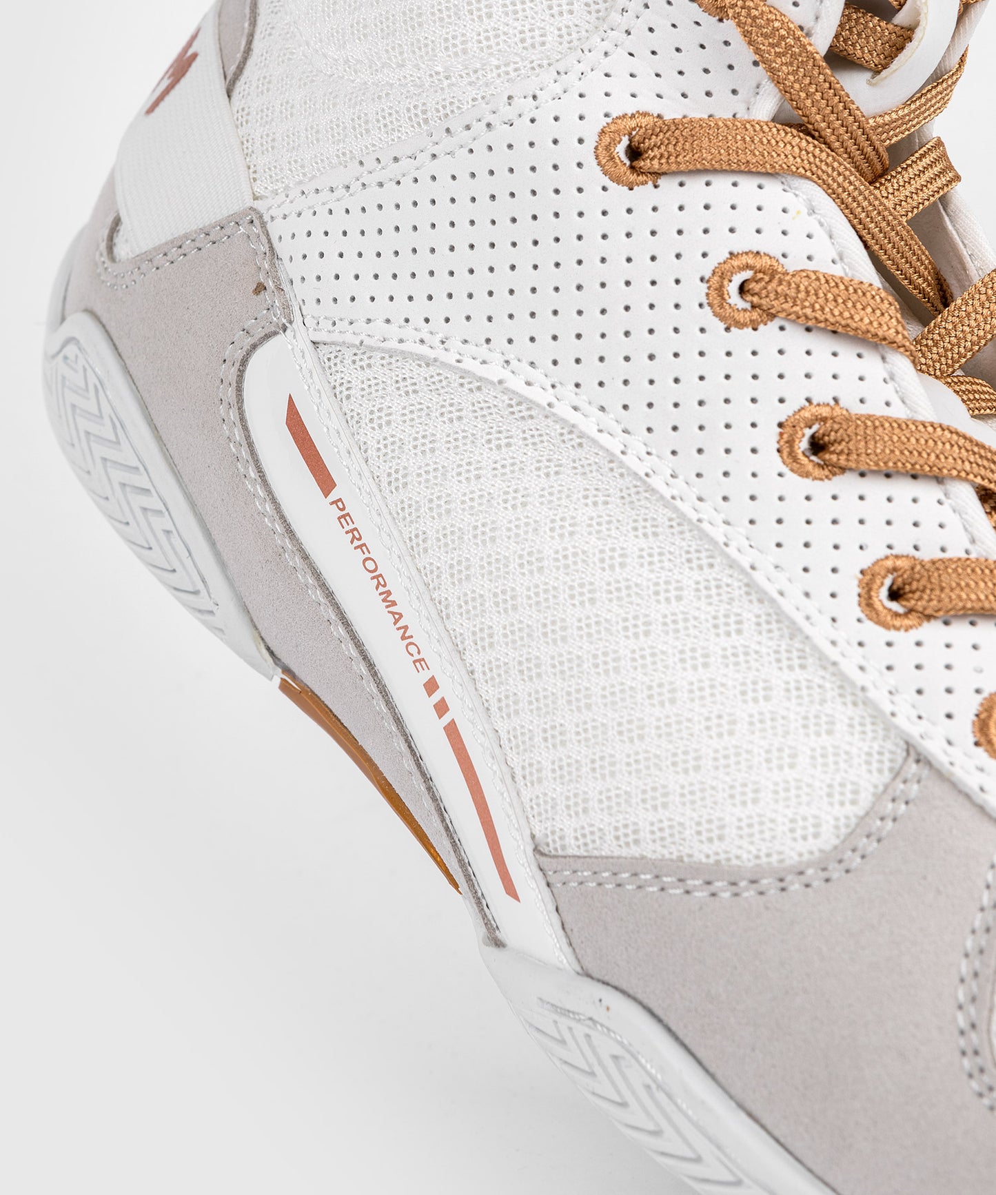 Chaussures de Boxe Venum Elite - Blanc/Or