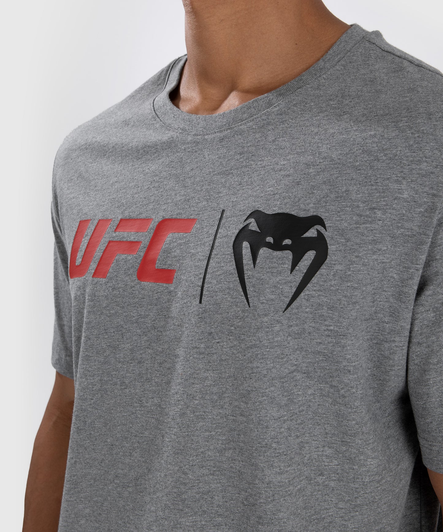 T-Shirt UFC Venum Classic - Gris/Rouge