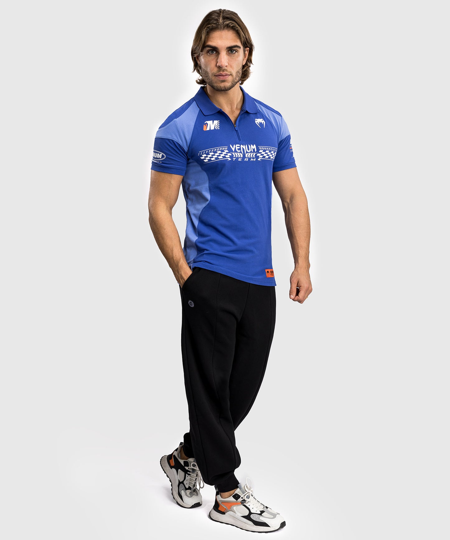 Polo en Coton Venum Motorsport - Bleu Royal