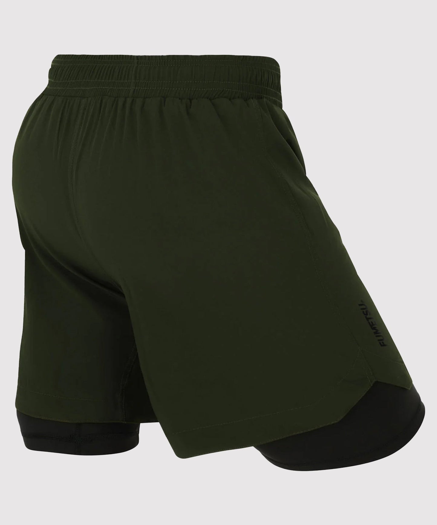 Fightshort Fumetsu Dual Layer Origins - Khaki