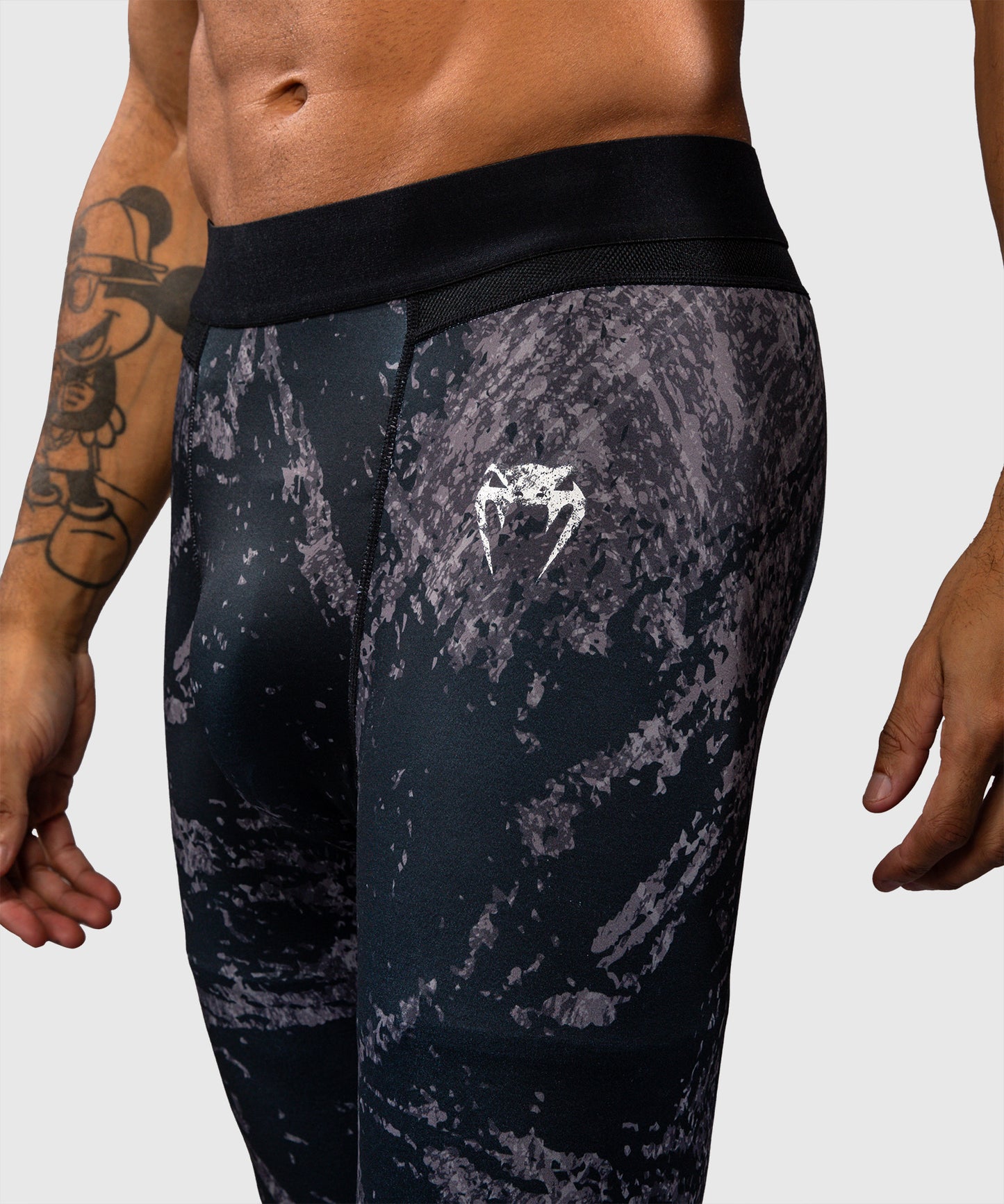 Venum Rage & Workout Kompressionshose - Schwarz/Grau