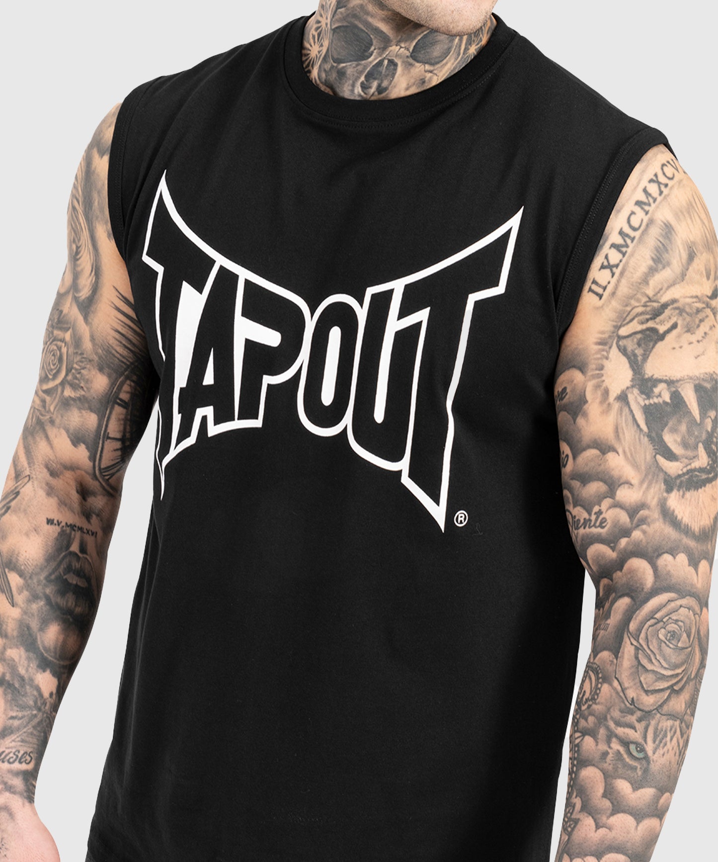 Tapout Alemada Tank Top – Black/White