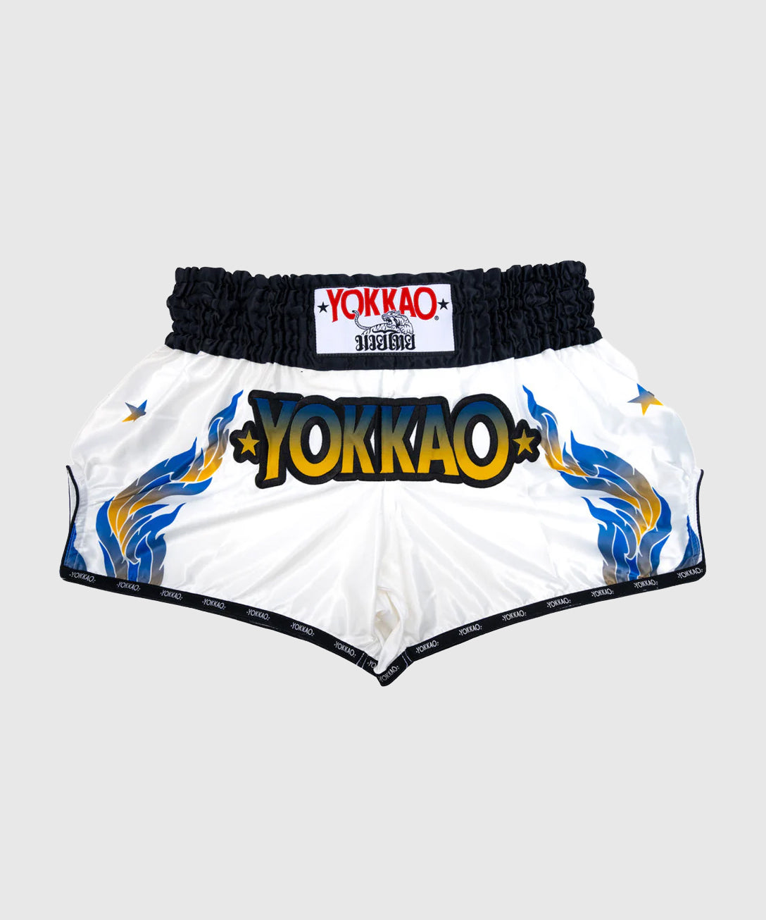 Yokkao The Flame Muay Thai Shorts - White
