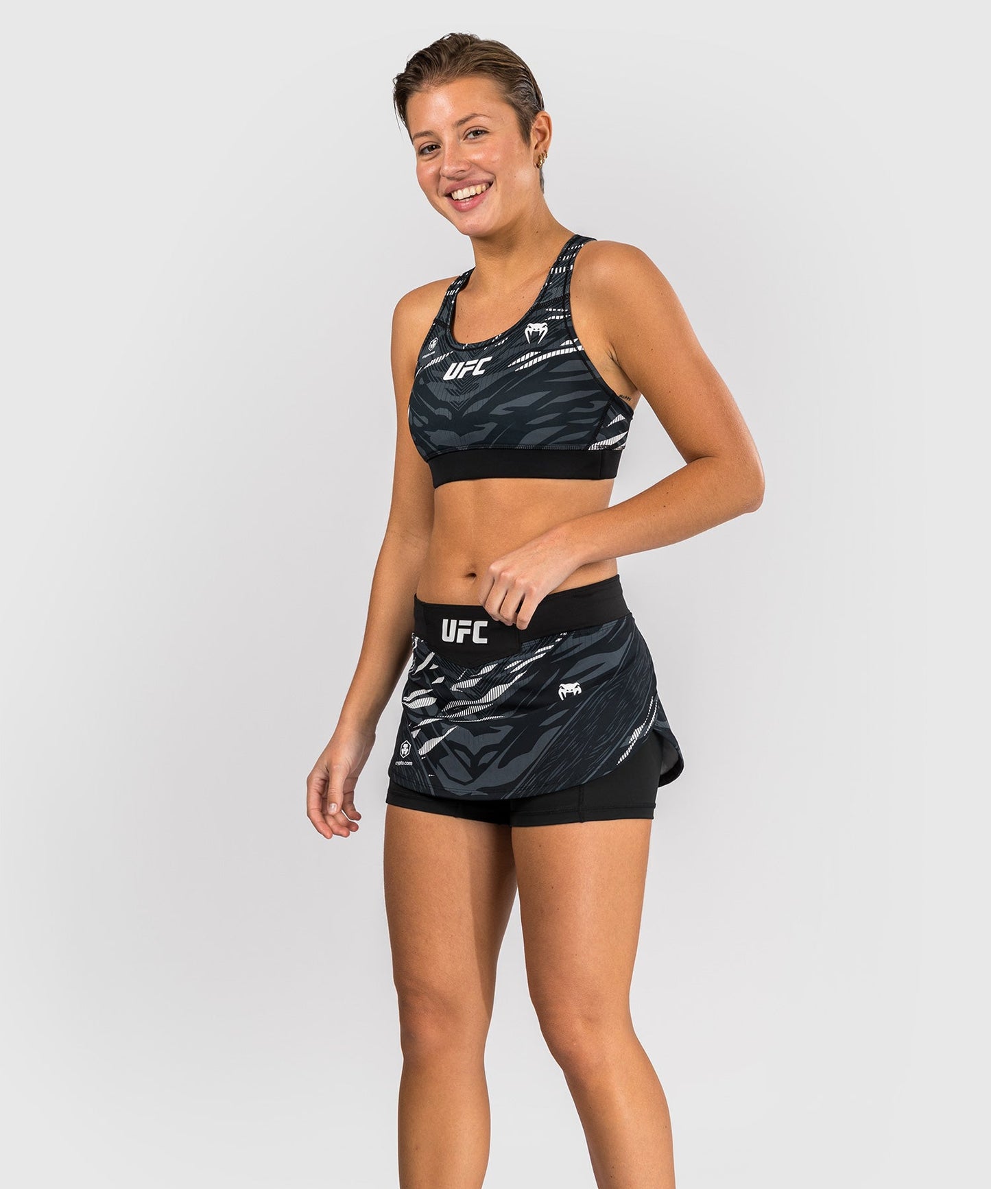 UFC Fusion by Venum Authentic Fight Night Women's Skort - Black