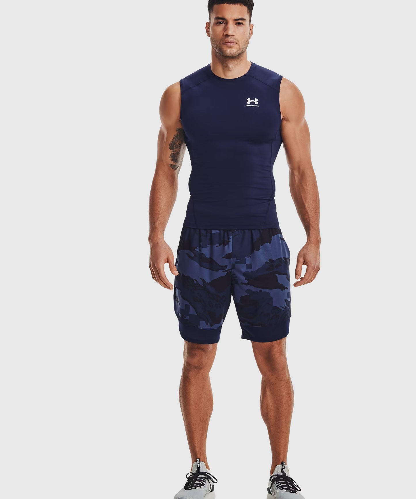 Under Armour Heatgear® Armour Tank Top - Navy Blue