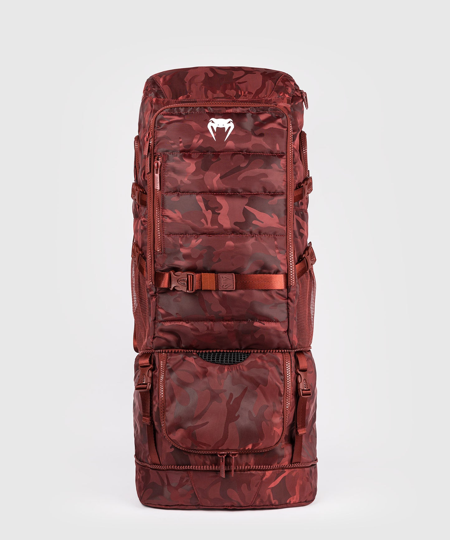 Venum Challenger Xtrem Mochila (50-63L) – Camuflaje/Burdeos