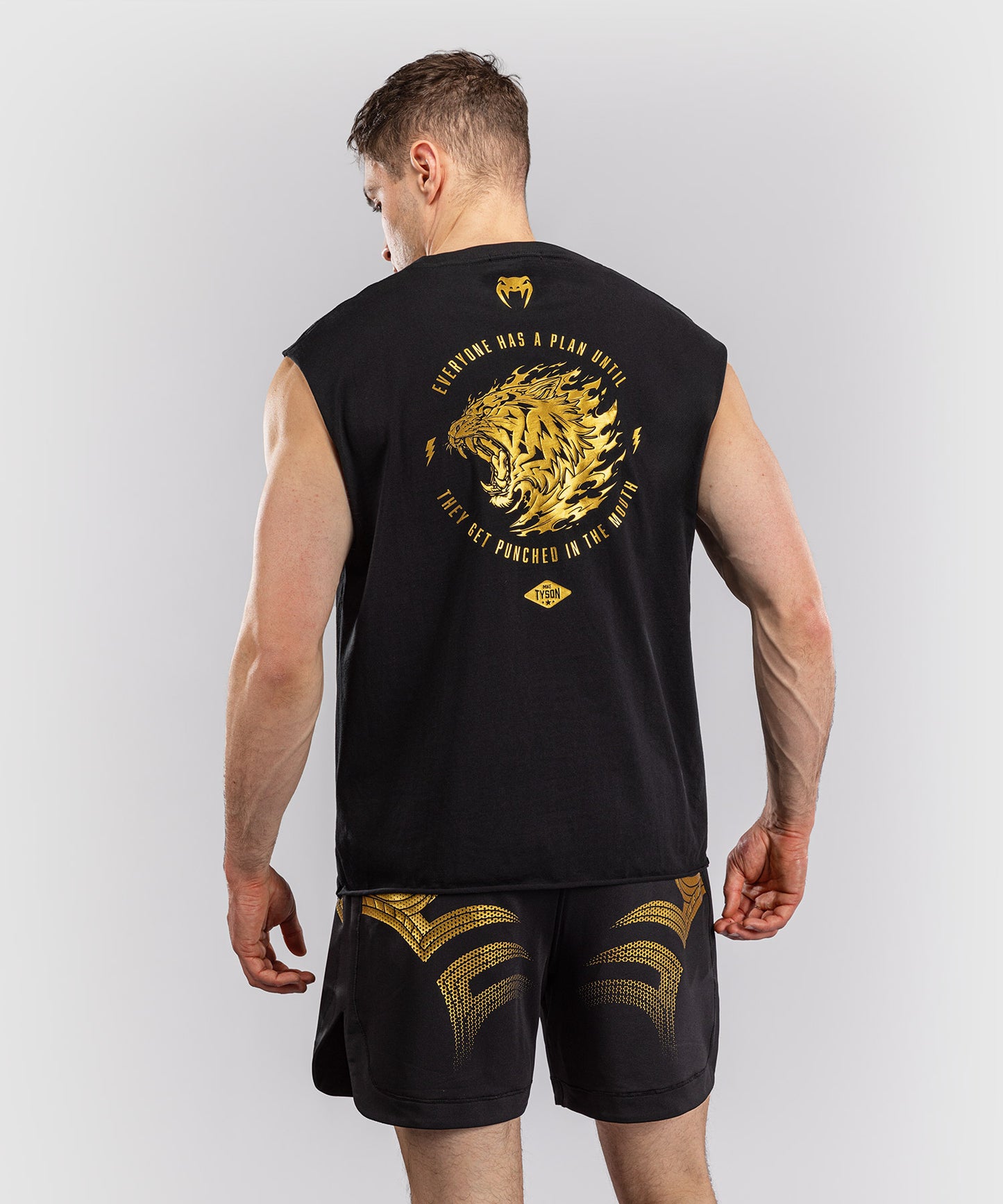 Venum x Mike Tyson Tiger Camiseta Sin Mangas - Negro/Oro