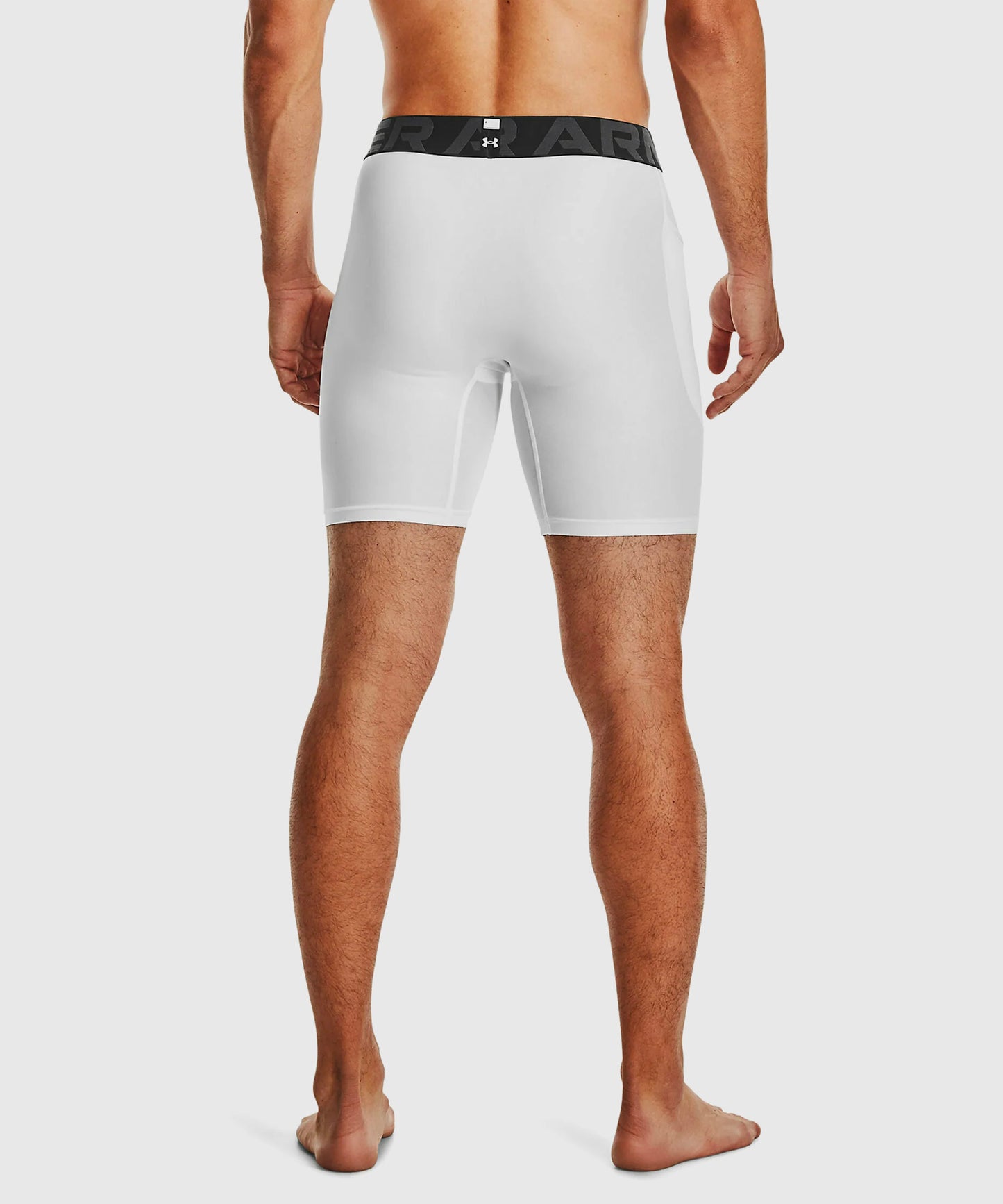 Short De Compression Under Armour Heatgear® - Blanc