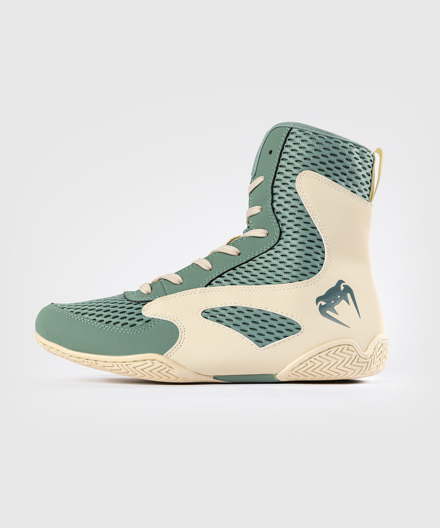 Chaussures de Boxe Venum Contender - Vert Aqua/Ivoire