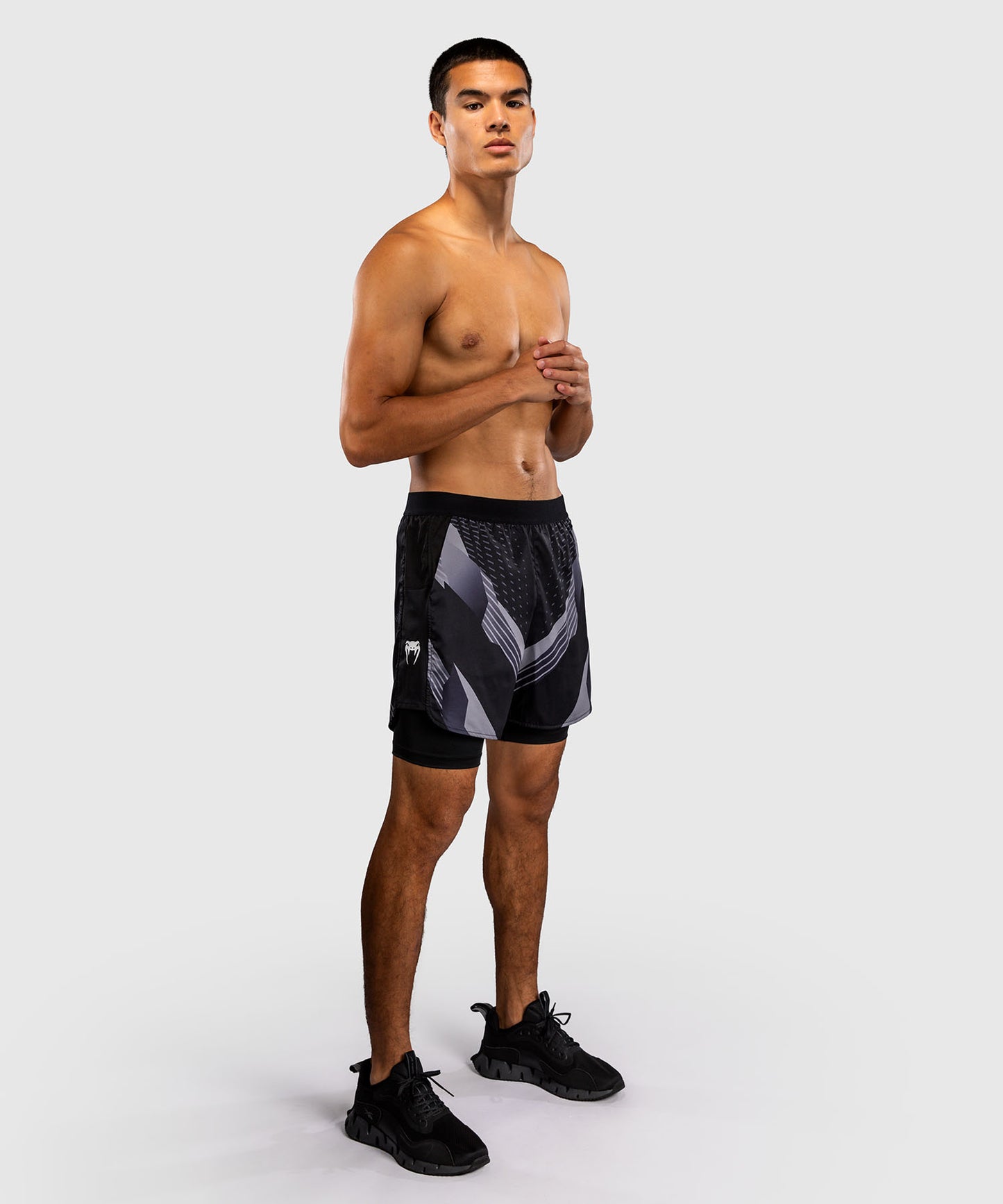 Venum No-Gi 6.0 Trainingsshorts - Schwarz/Weiß