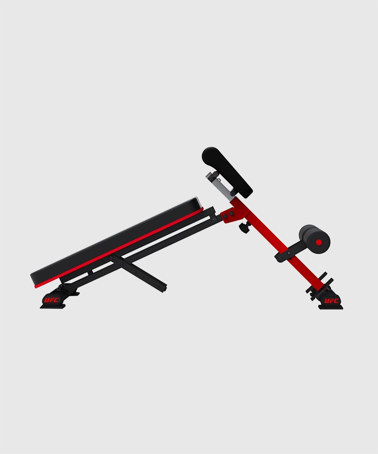 Banc d'Extension Abdominale - Hyper Dorsale UFC - Noir/Rouge
