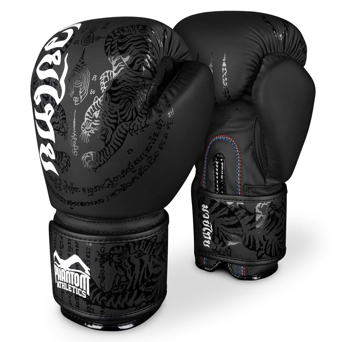 Gants De Boxe Phantom Athletics Muay Thai - Noir