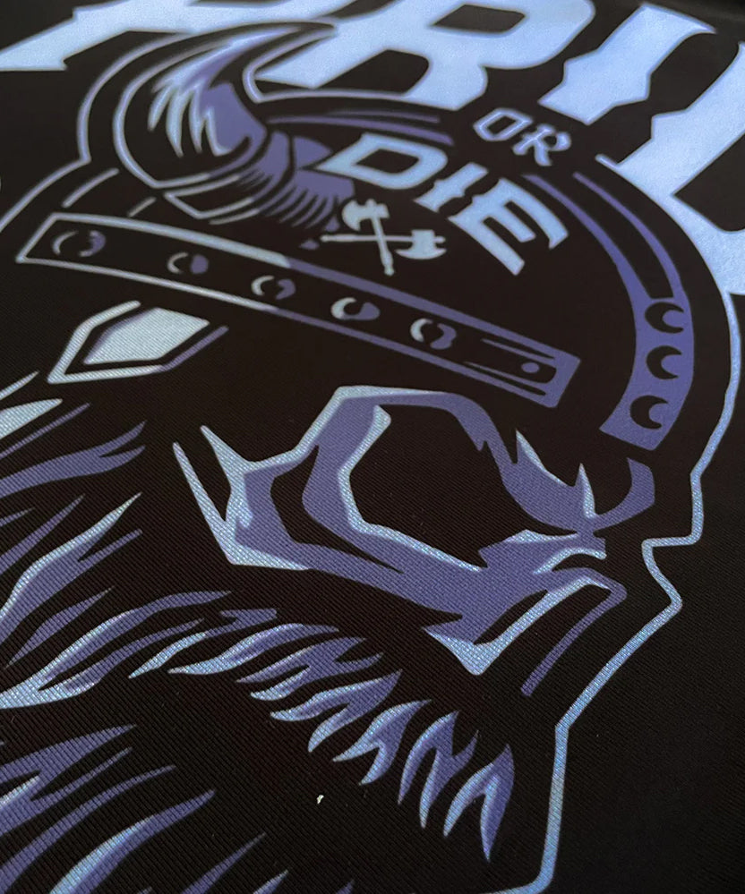 Pride Or Die Brotherhood V.2 Rashguard a Maniche Lunghe - Nero