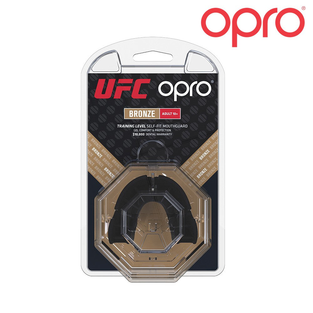 Protège-dents Opro UFC Bronze - Noir