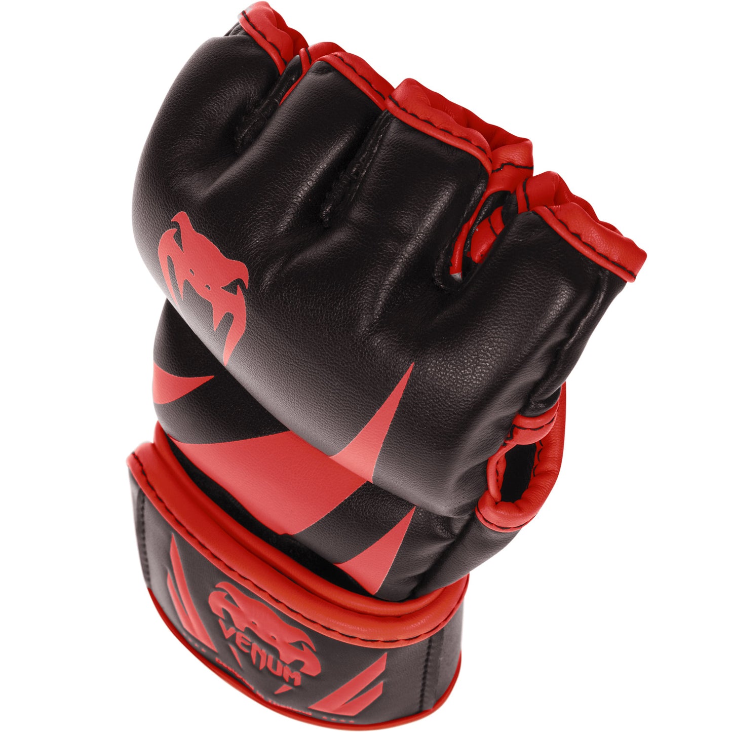 Gants MMA Venum Challenger - Noir/Rouge - Exclusivité