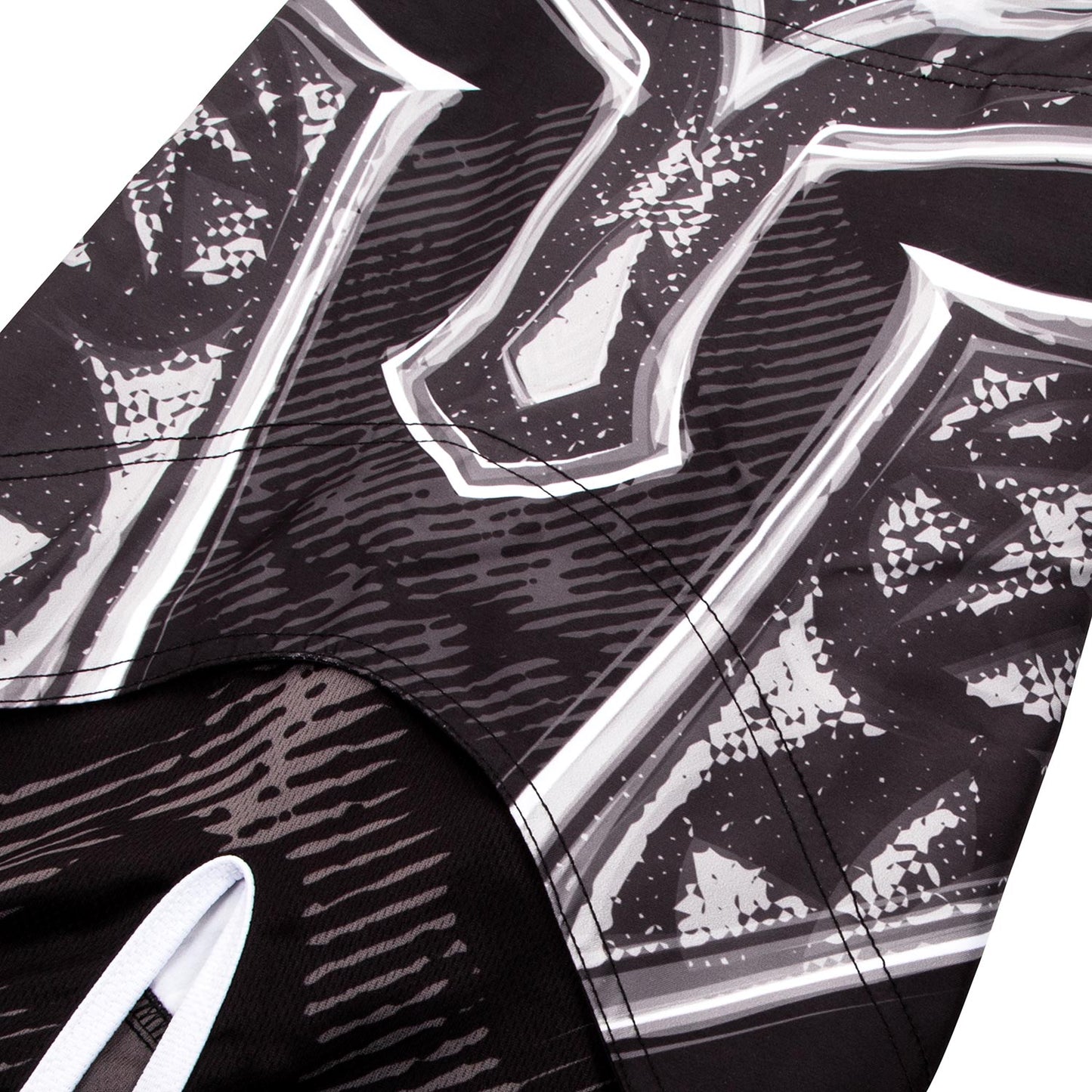 Fightshort Venum Gladiator 3.0 - Noir/Blanc