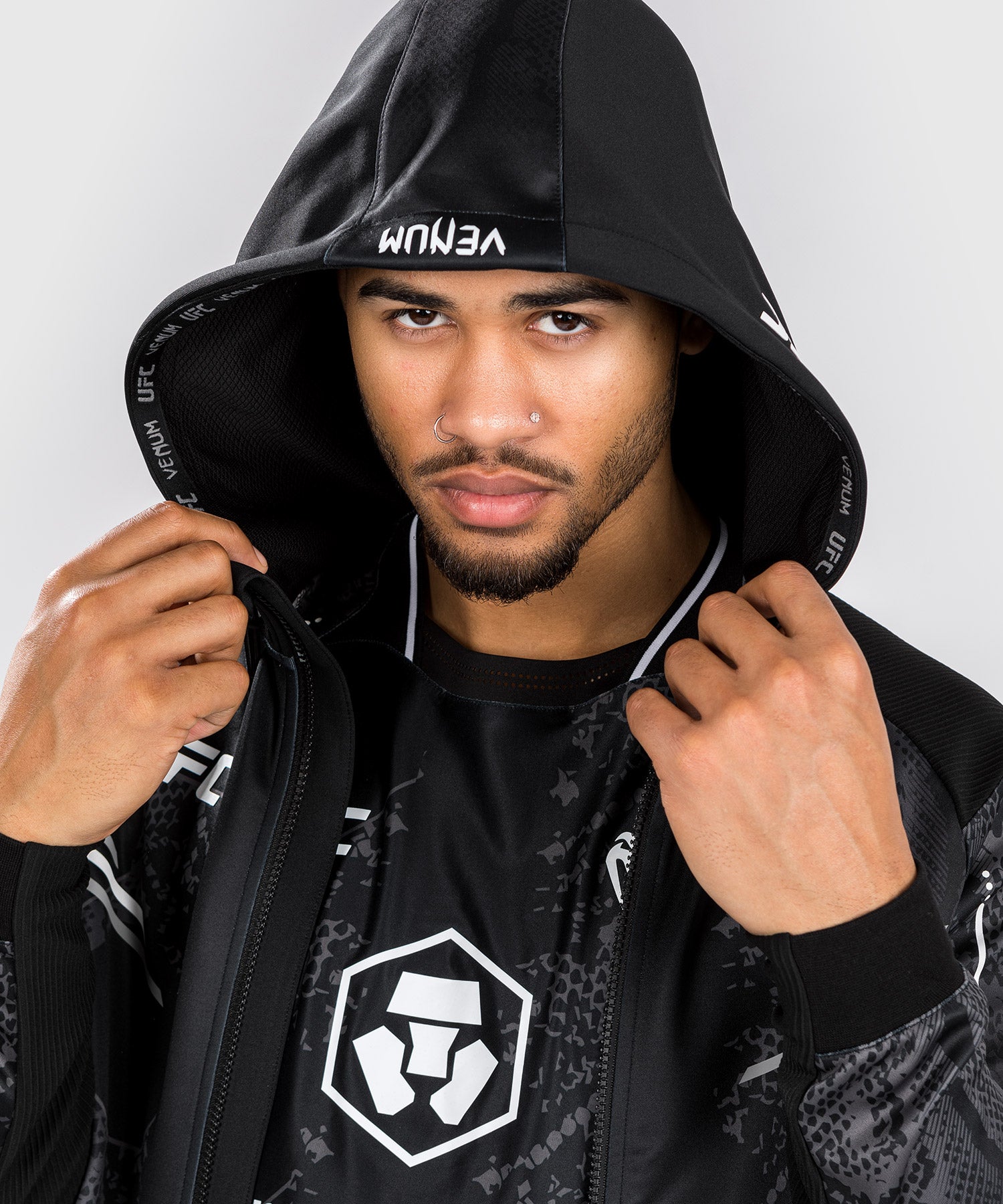UFC Adrenaline by Venum Authentic Fight Night Men's Walkout Hoodie