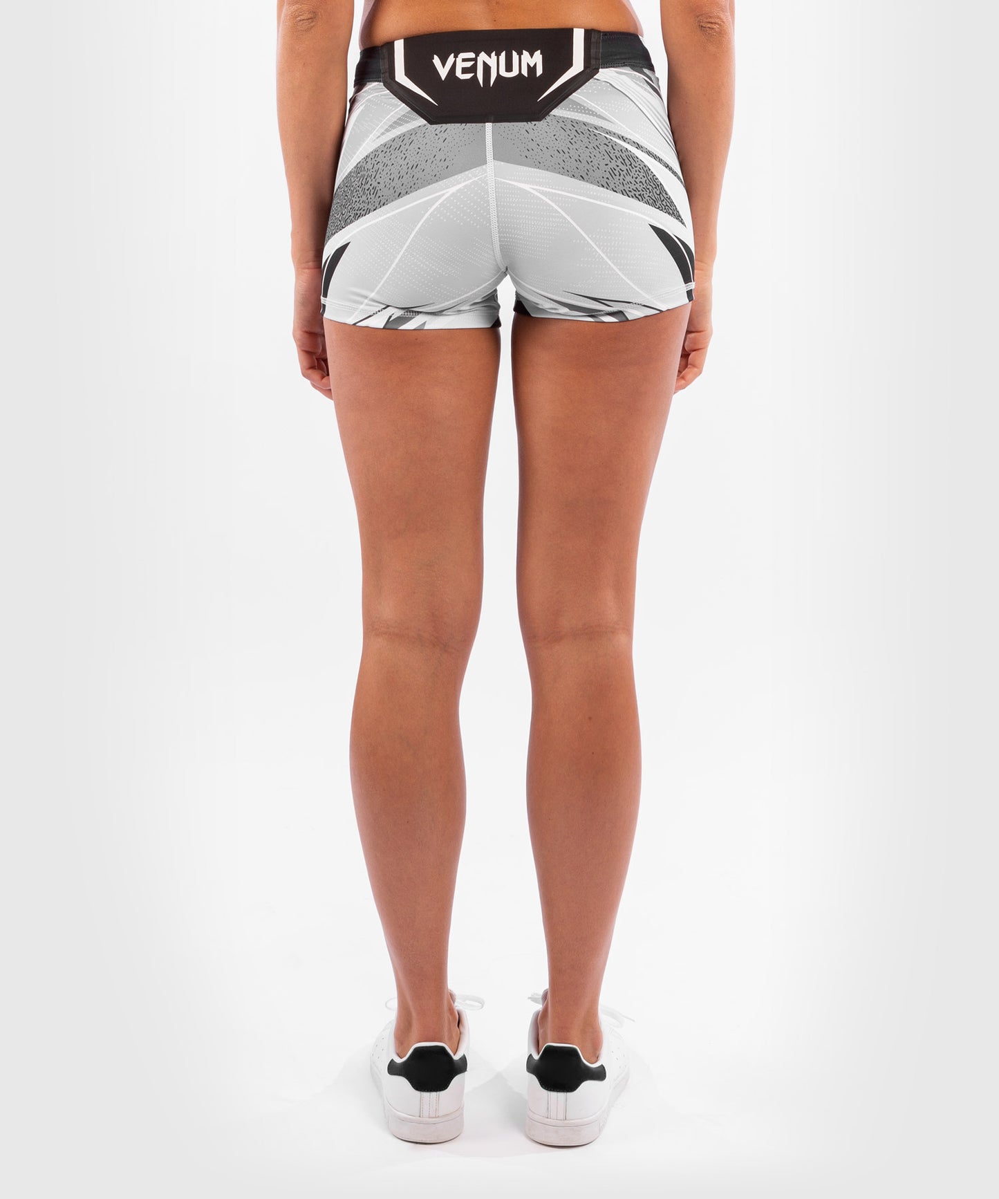 Short de compression pour Femmes UFC Venum Authentic Fight Night - Coupe Courte - Blanc