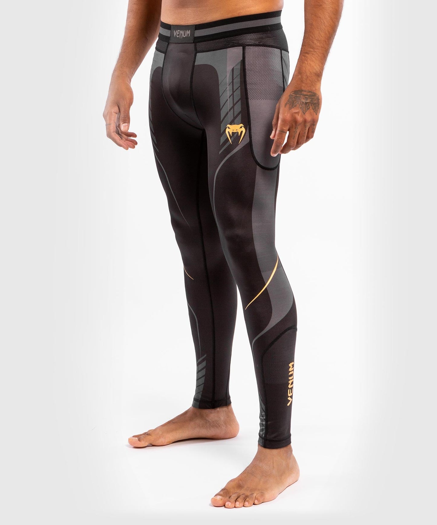 Venum Athletics Compression Pants - Black/Gold
