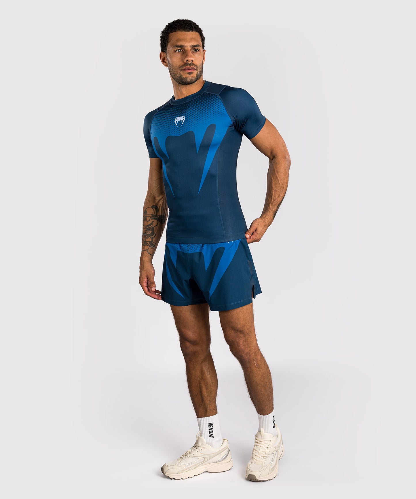 Venum No Gi Rashguards - Indigo