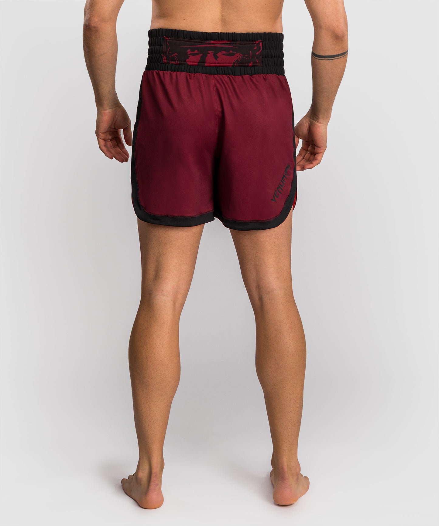 Venum x Assassin's Creed: Shadows Men's Boxing Short - Bordeaux/Black