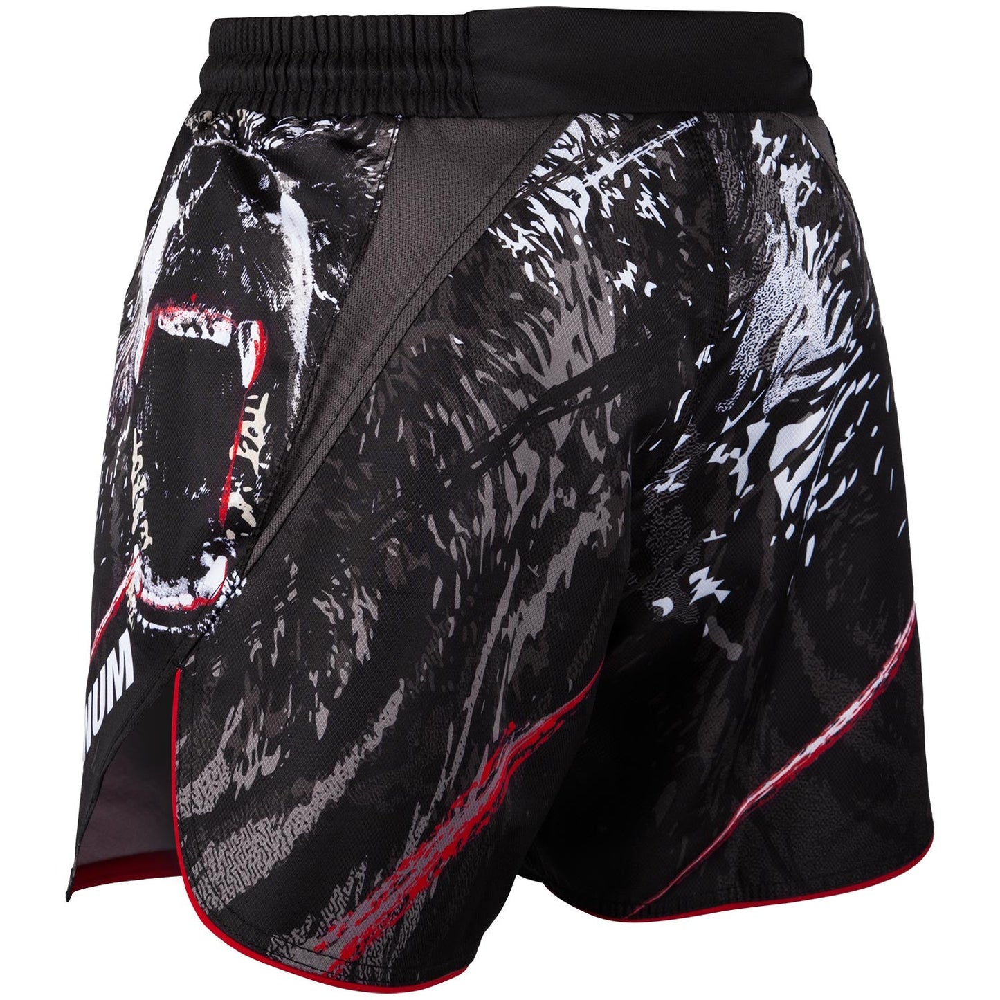 Venum Grizzli short fightshorts - Black/White