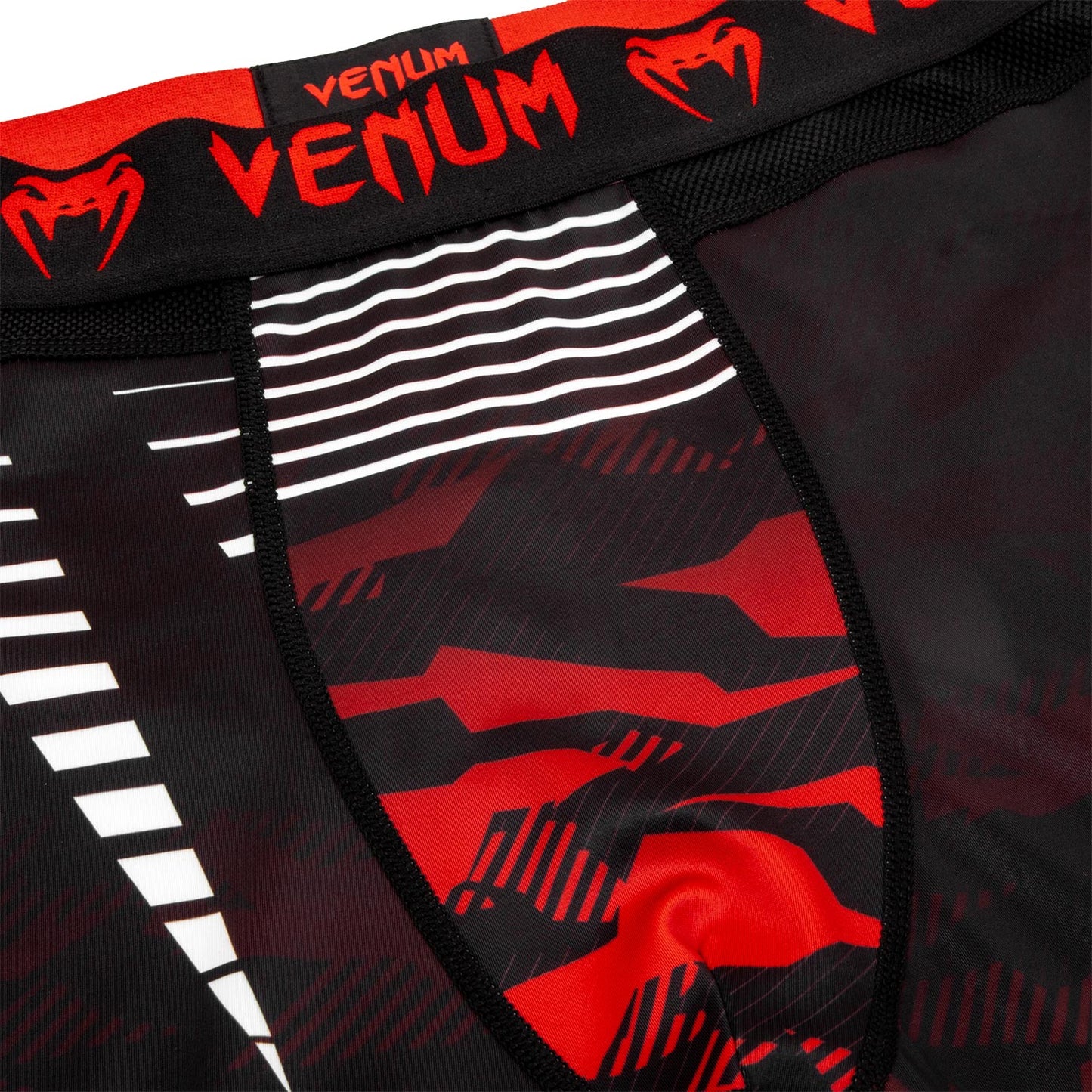 Venum Okinawa 2.0 Compression Pants - Black/White/Red