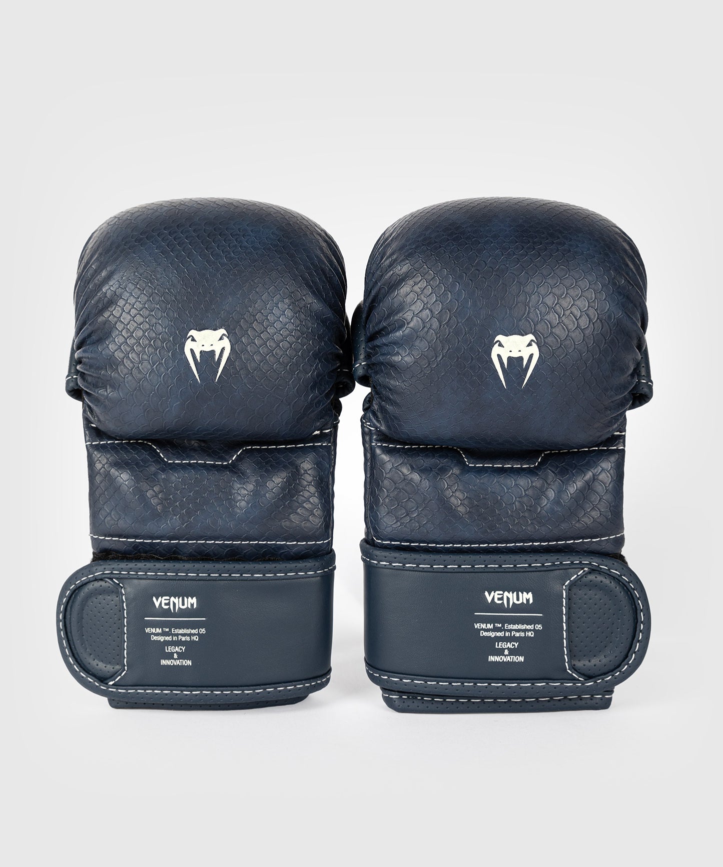Venum Impact Evo Scales MMA Sparring Gloves - Midnight Blue