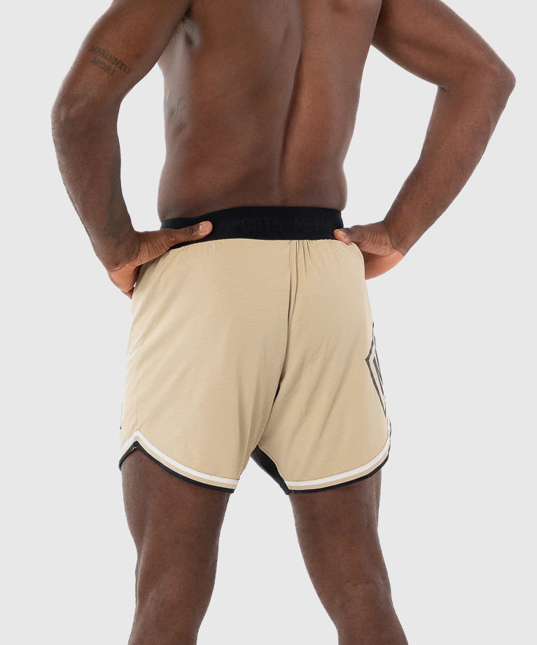 Fightshort Metal Boxe - Beige