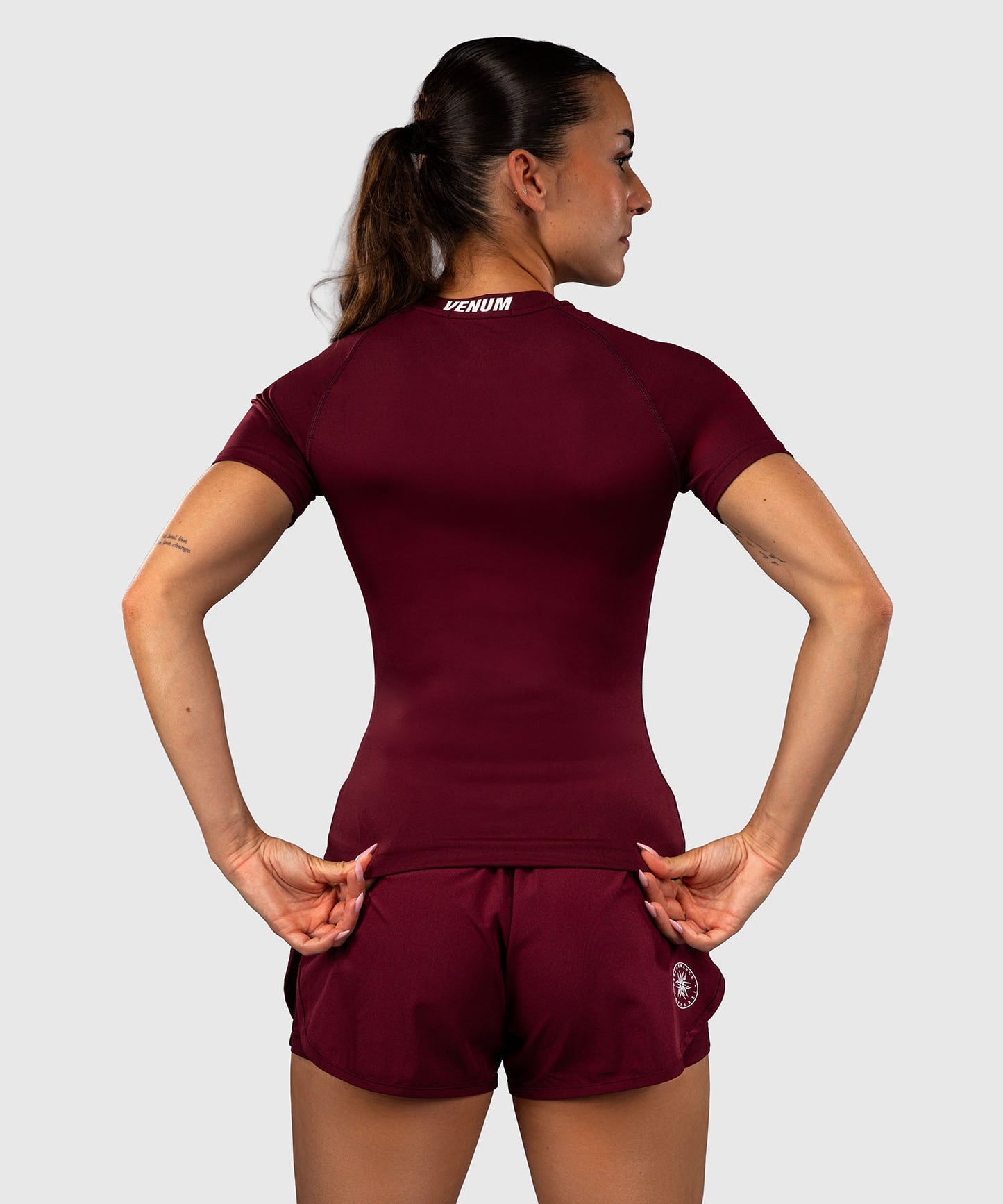 Venum Aero XT Short Sleeve Rashguard - Plum