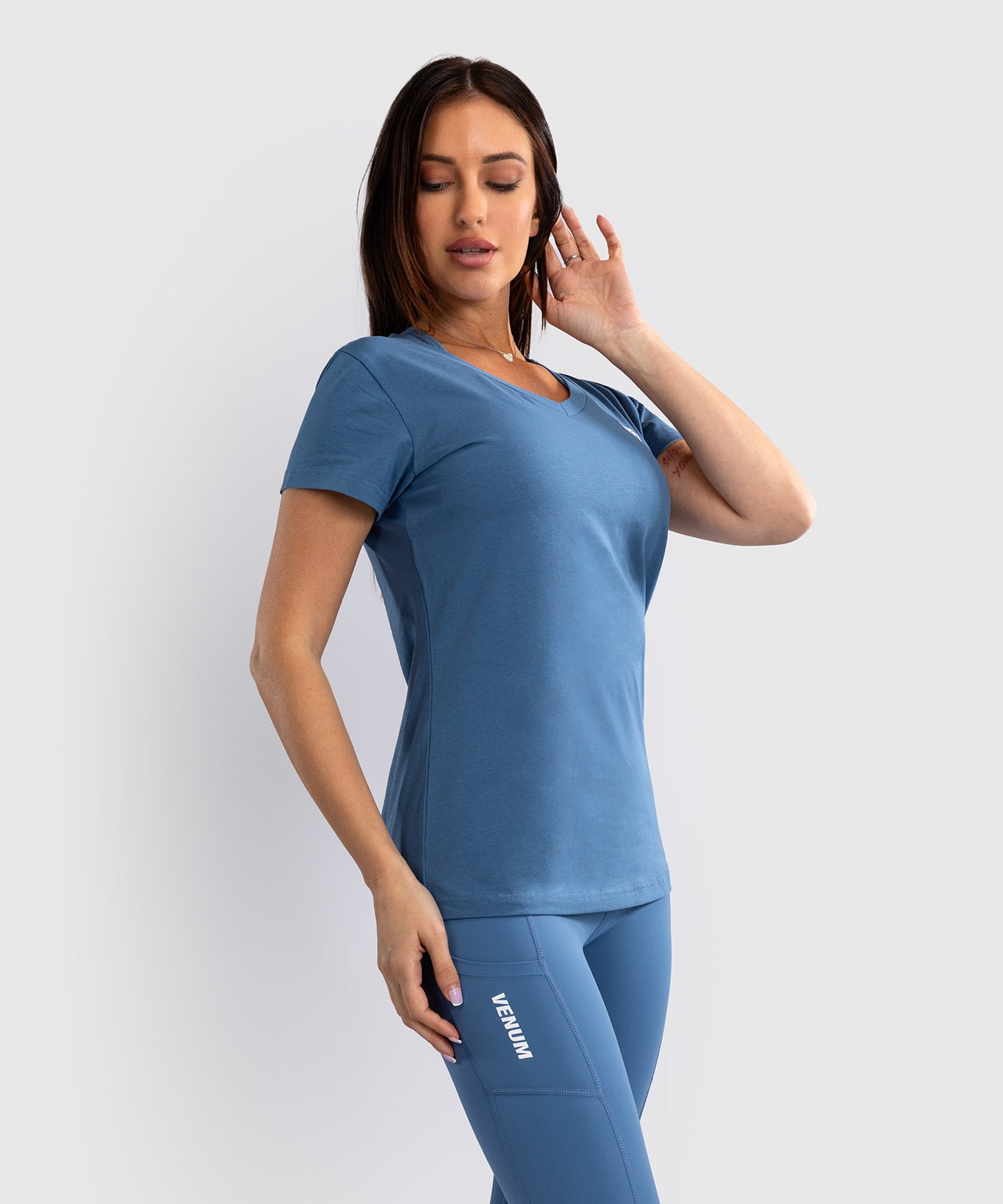T-Shirt Venum Essential pour Femmes - Bleu Tempête