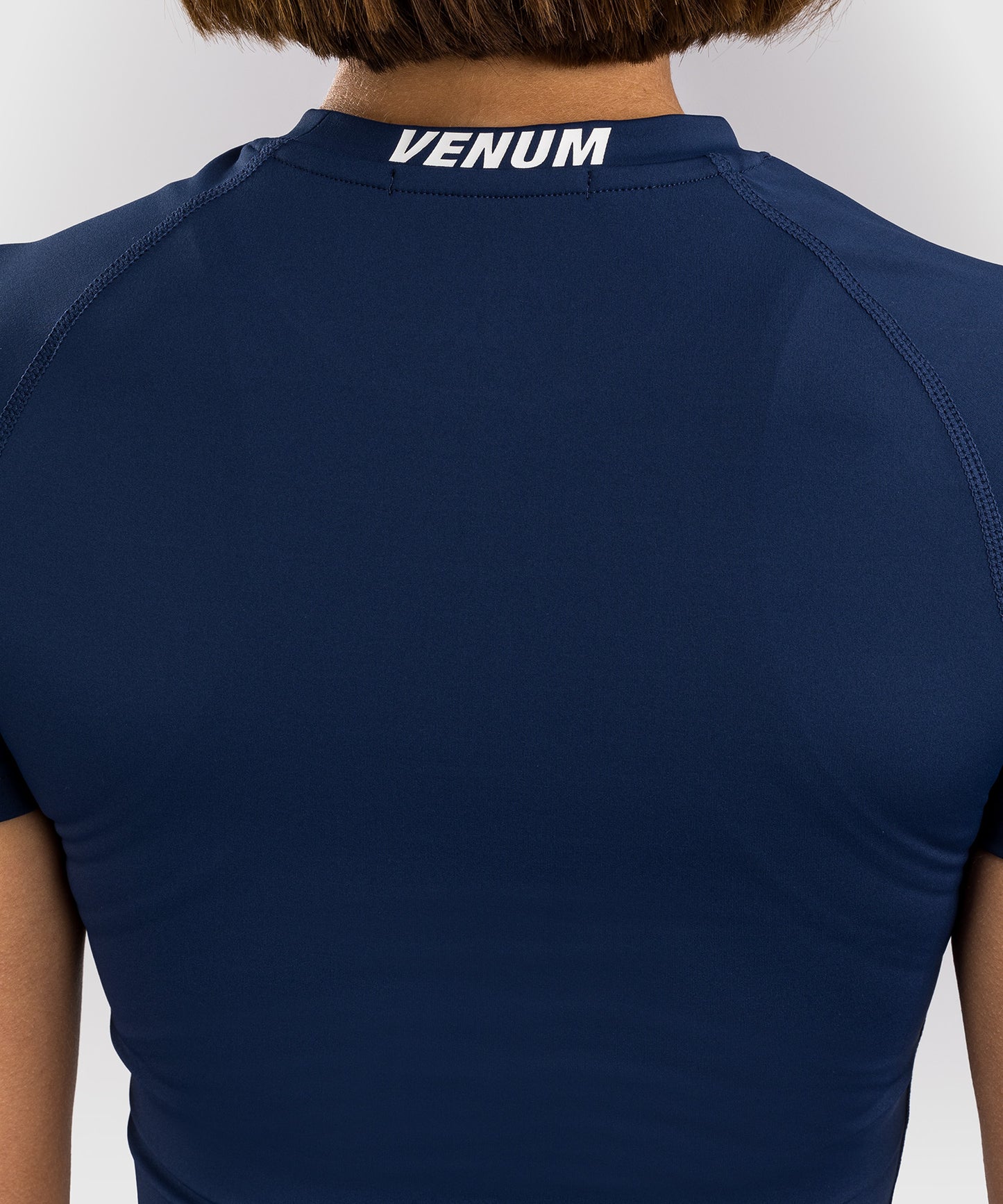 Venum New Perf Woman Range Halo Kurzarm Rashguard - Marineblau