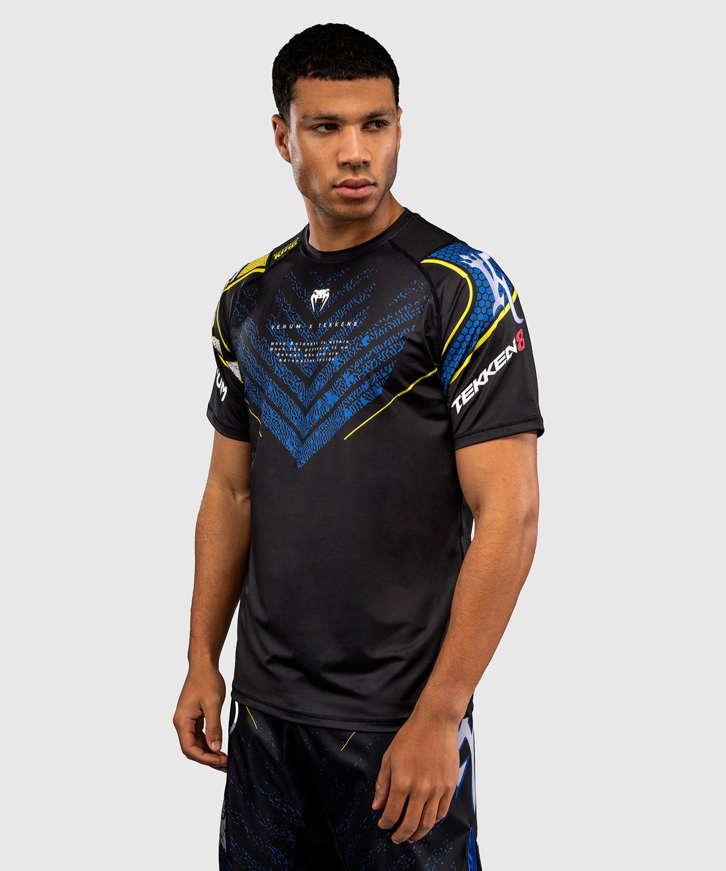 T-shirt Dry Tech King Venum x TEKKEN 8 - Noir/Jaune