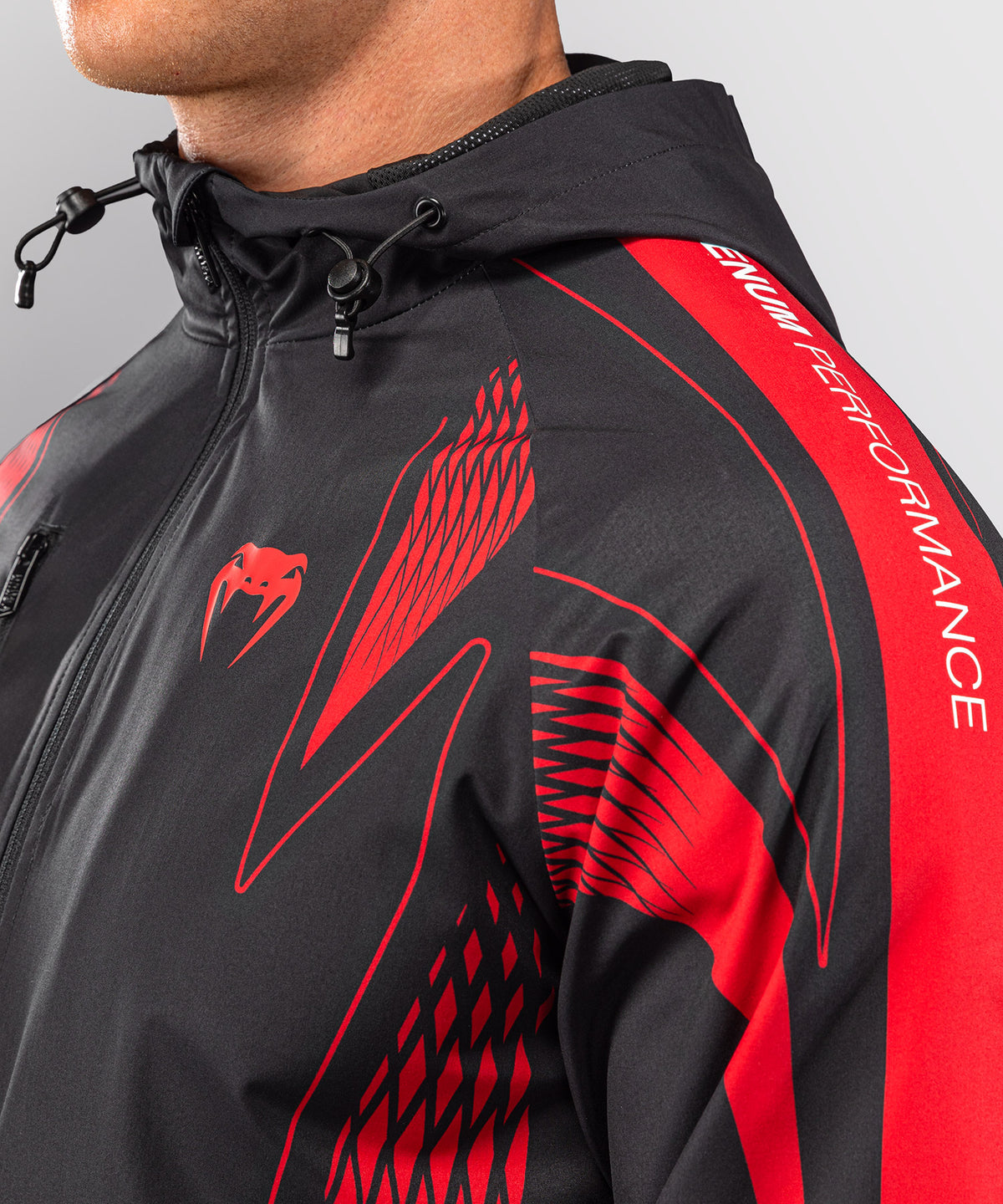 Venum Amazonia Reborn Giacca da tuta - Nero/Rosso