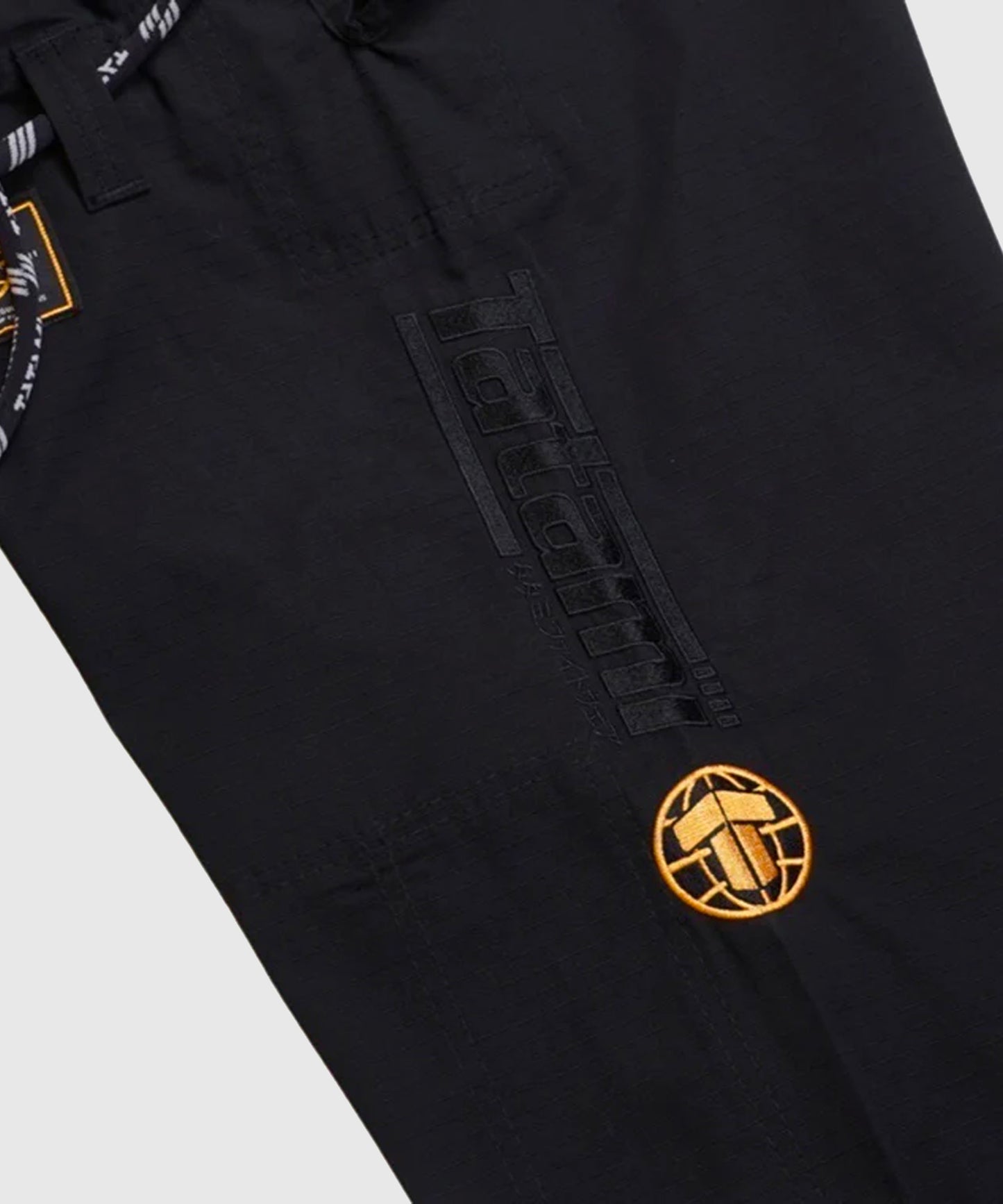 Tatami Fightwear Estilo Kimono BJJ Gold Label – Negro