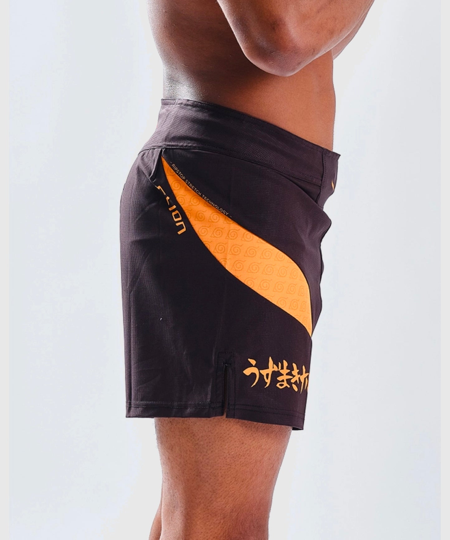 Elion X Naruto Fightshort - Naruto - Orange