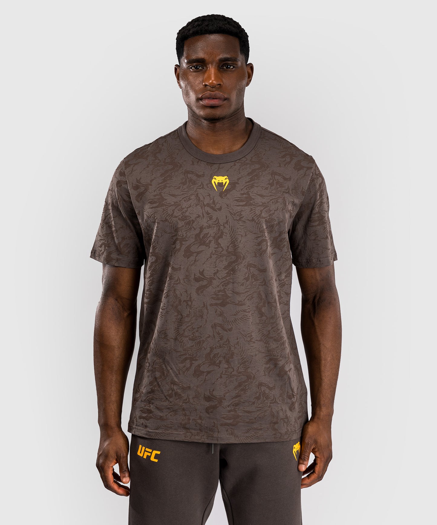 UFC Fusion by Venum Fight Week Men’s Short Sleeve T-Shirt - Earthen Brown
