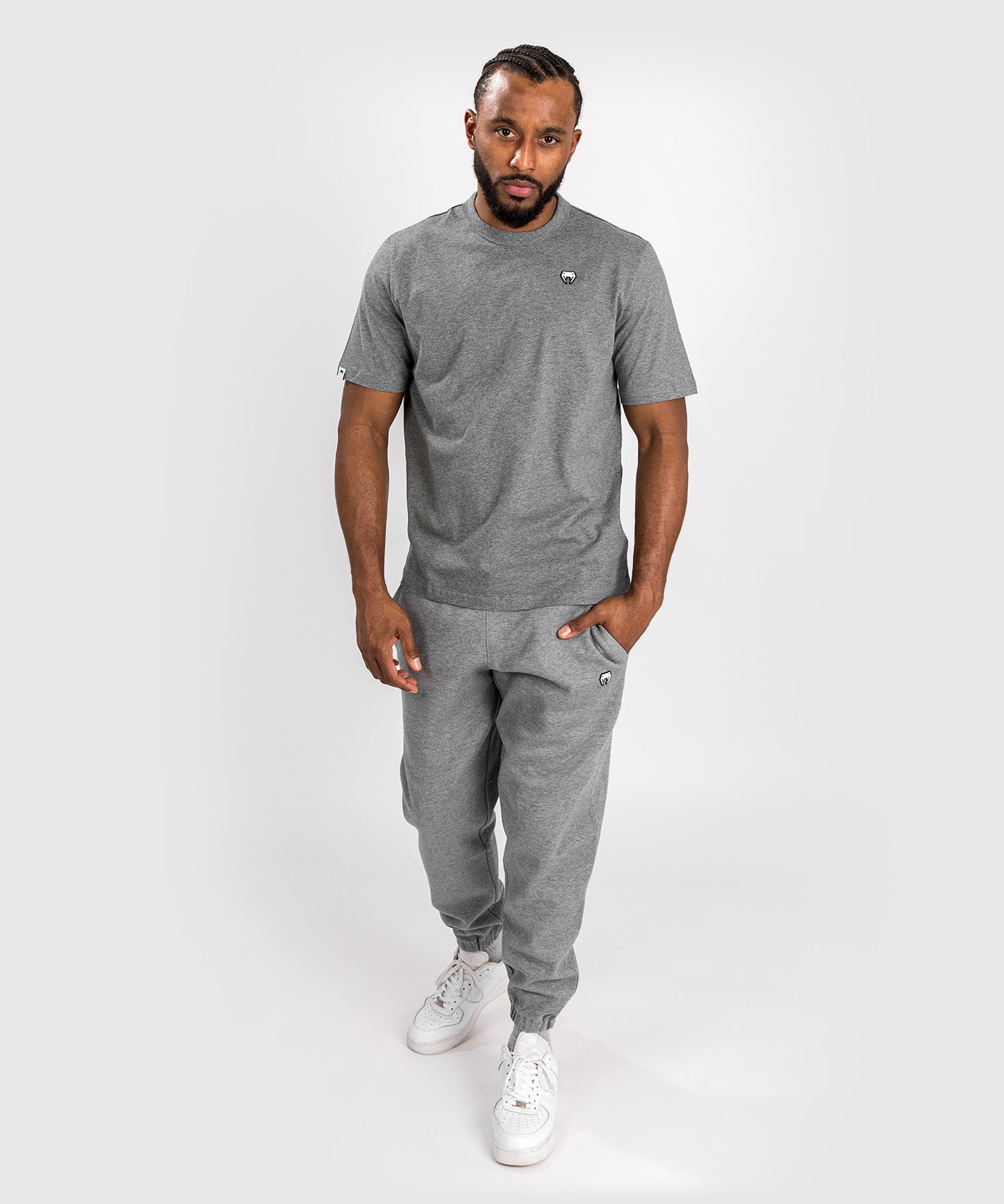 T-Shirt Venum Silent Power Lite - Gris clair chiné