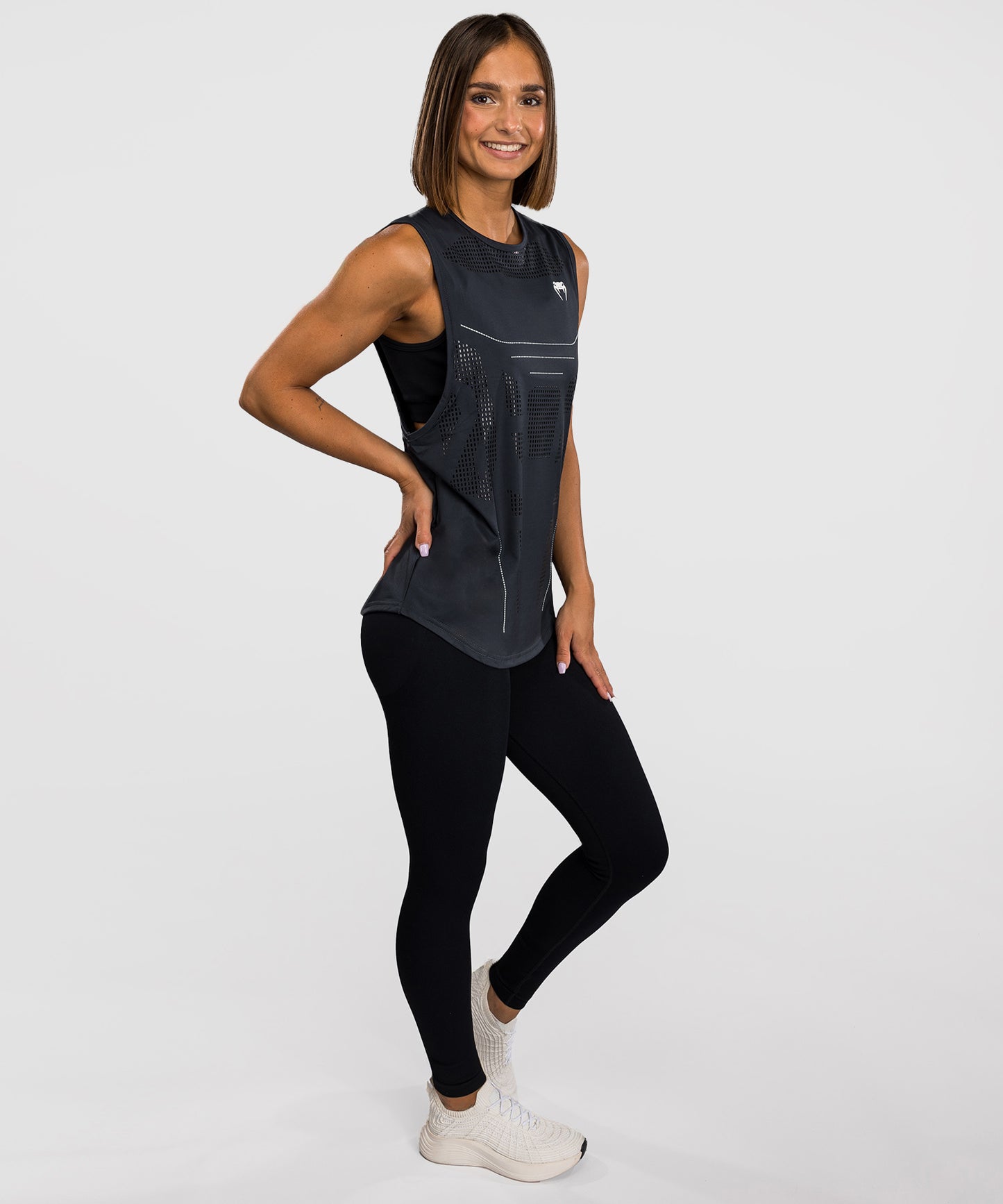 Venum 3.0 Women's Dry-Tech Tank Top - Storm Grey