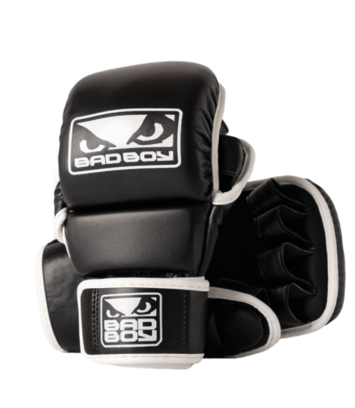 Bad Boy MMA Sparring Gloves – Schwarz/Weiß