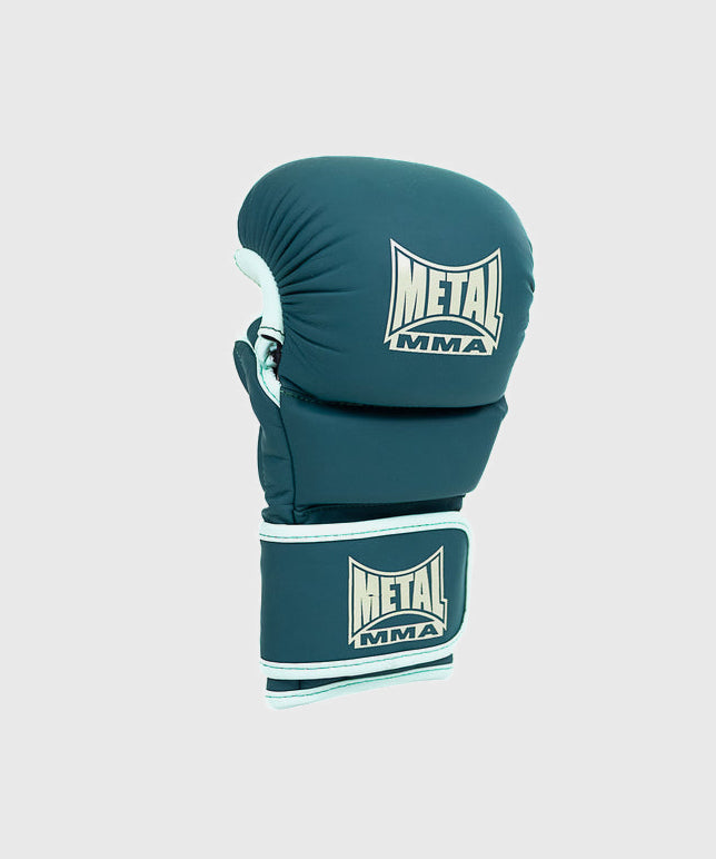 Metal Boxe The Shell MMA Sparring Gloves Deep Waters - Green