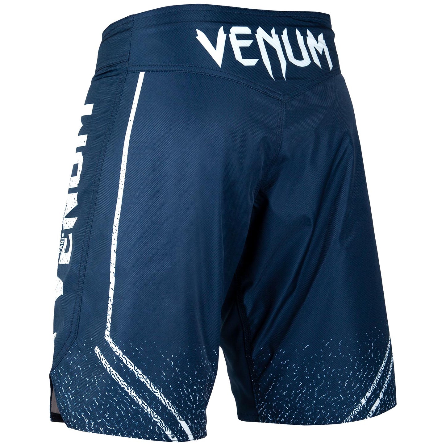 Pantalones MMA Venum Signature - Azul Marino/Blanco