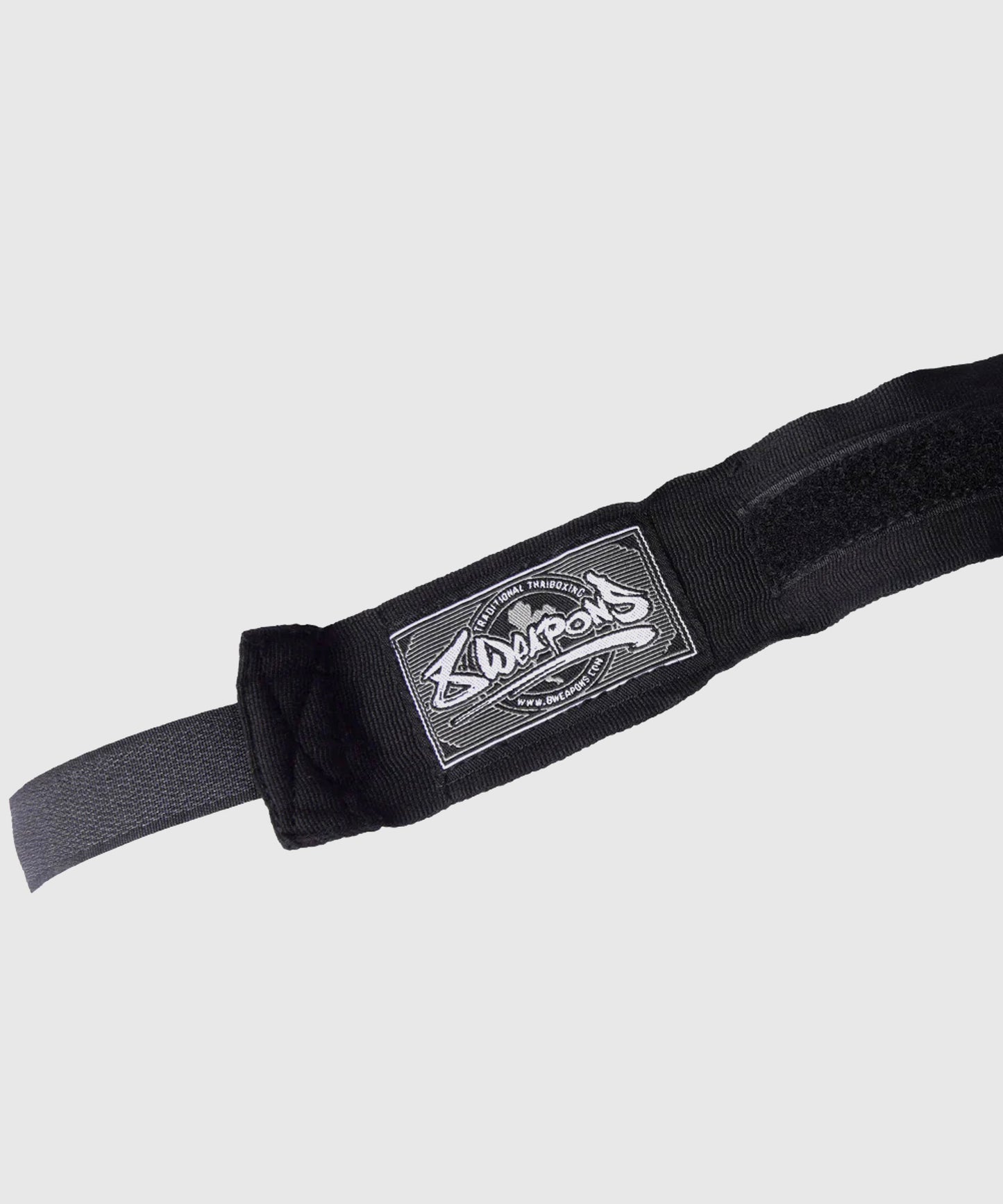 Bandages de boxe semi-élastiques 8 Weapons - 5m - Noir