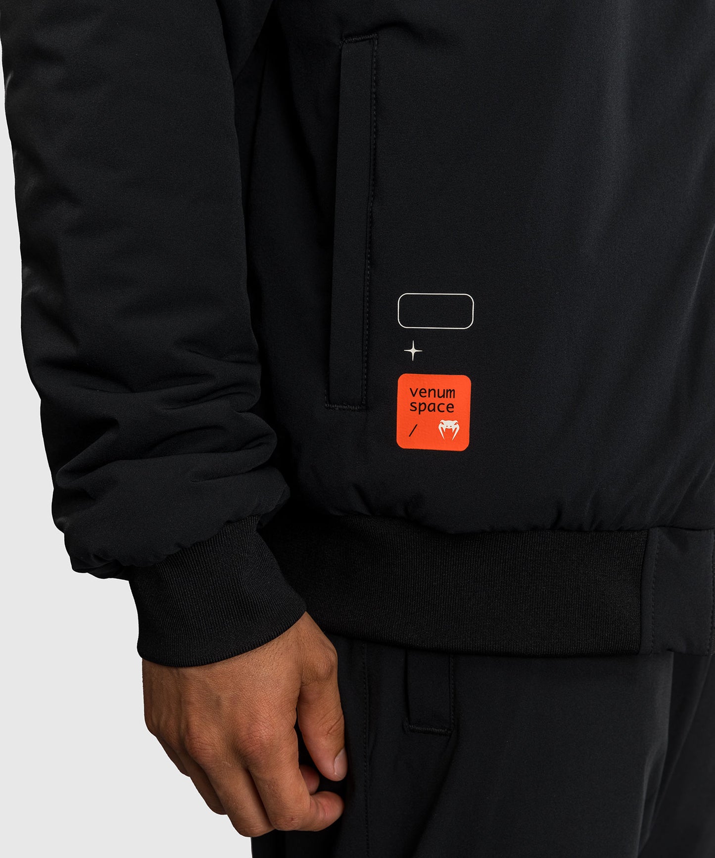 Veste Bomber Venum Eclipse – Noir/Ivoire
