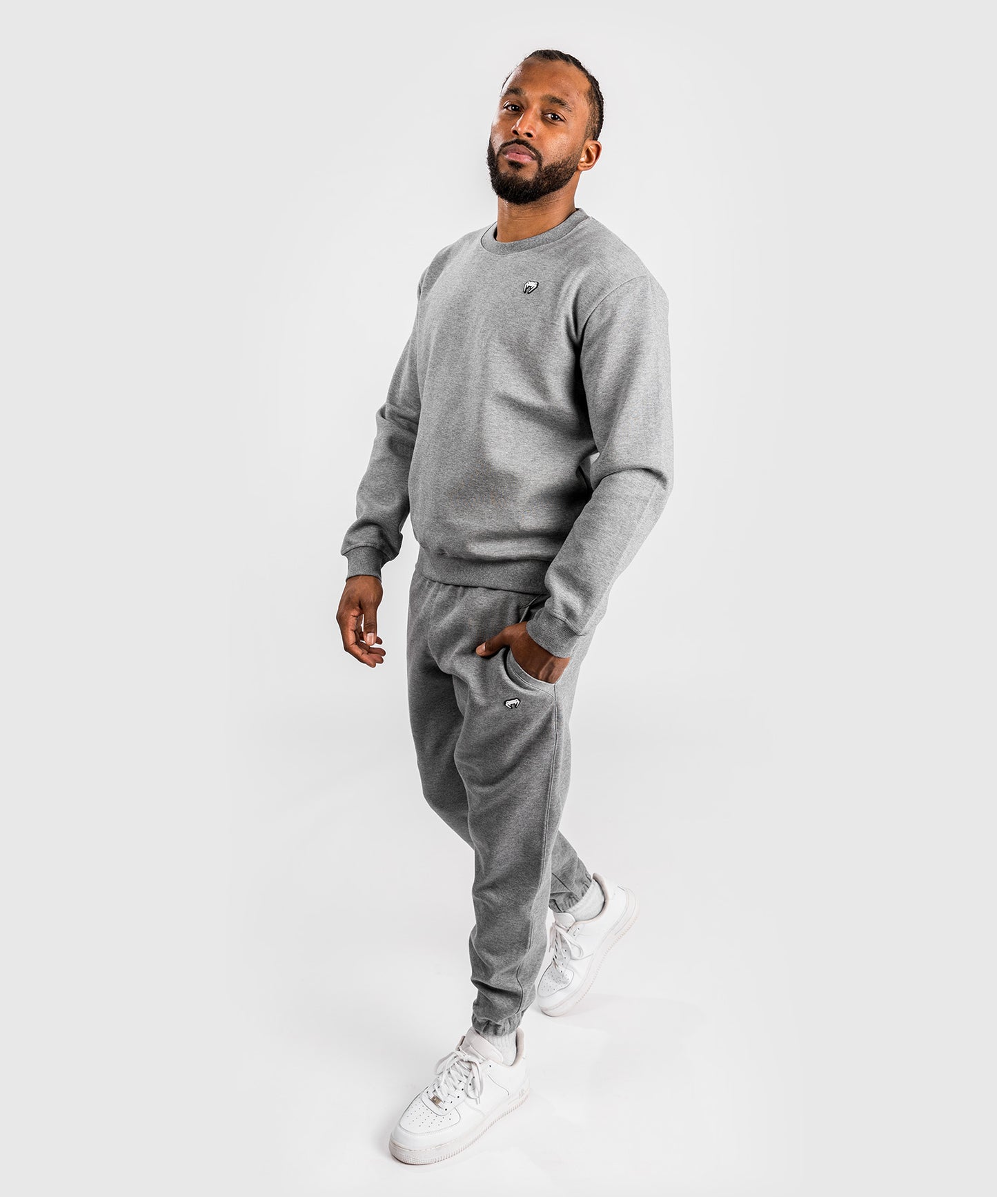 Sweatshirt Venum Silent Power Lite - Gris Clair Chiné