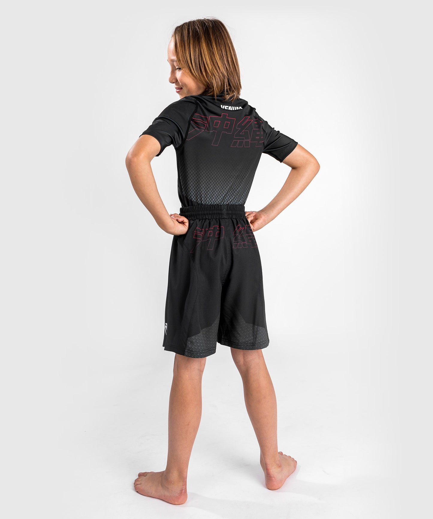 Venum Okinawa 3.0 - Kinder Trainingsshorts - Schwarz/Rot