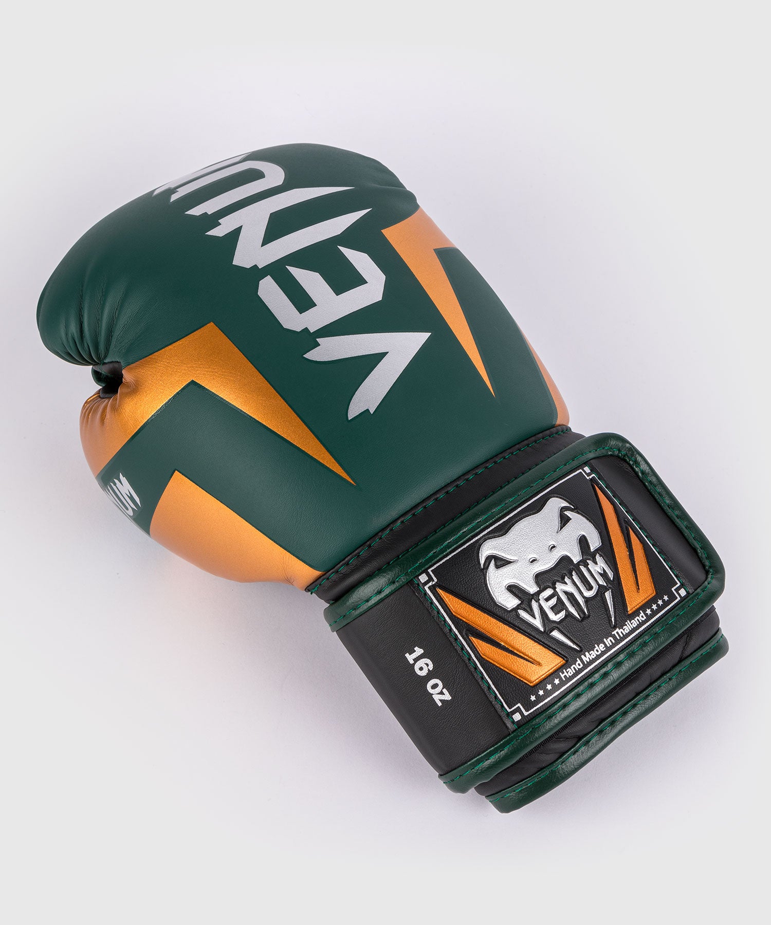 Venum Elite Boxing Gloves - Green/Bronze/Silver – Dragon Bleu