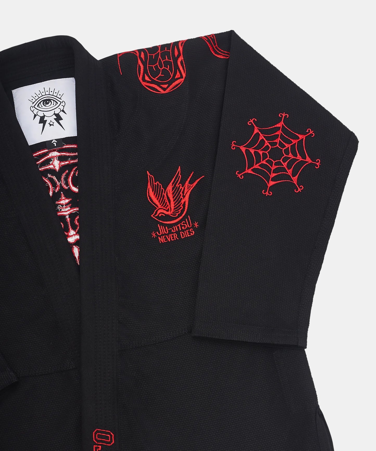 Kimono de JJB Manto Miko - Noir