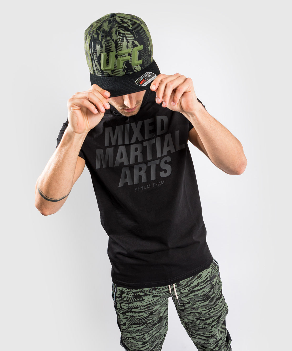 Casquette UFC Venum Authentic Fight Week - Kaki