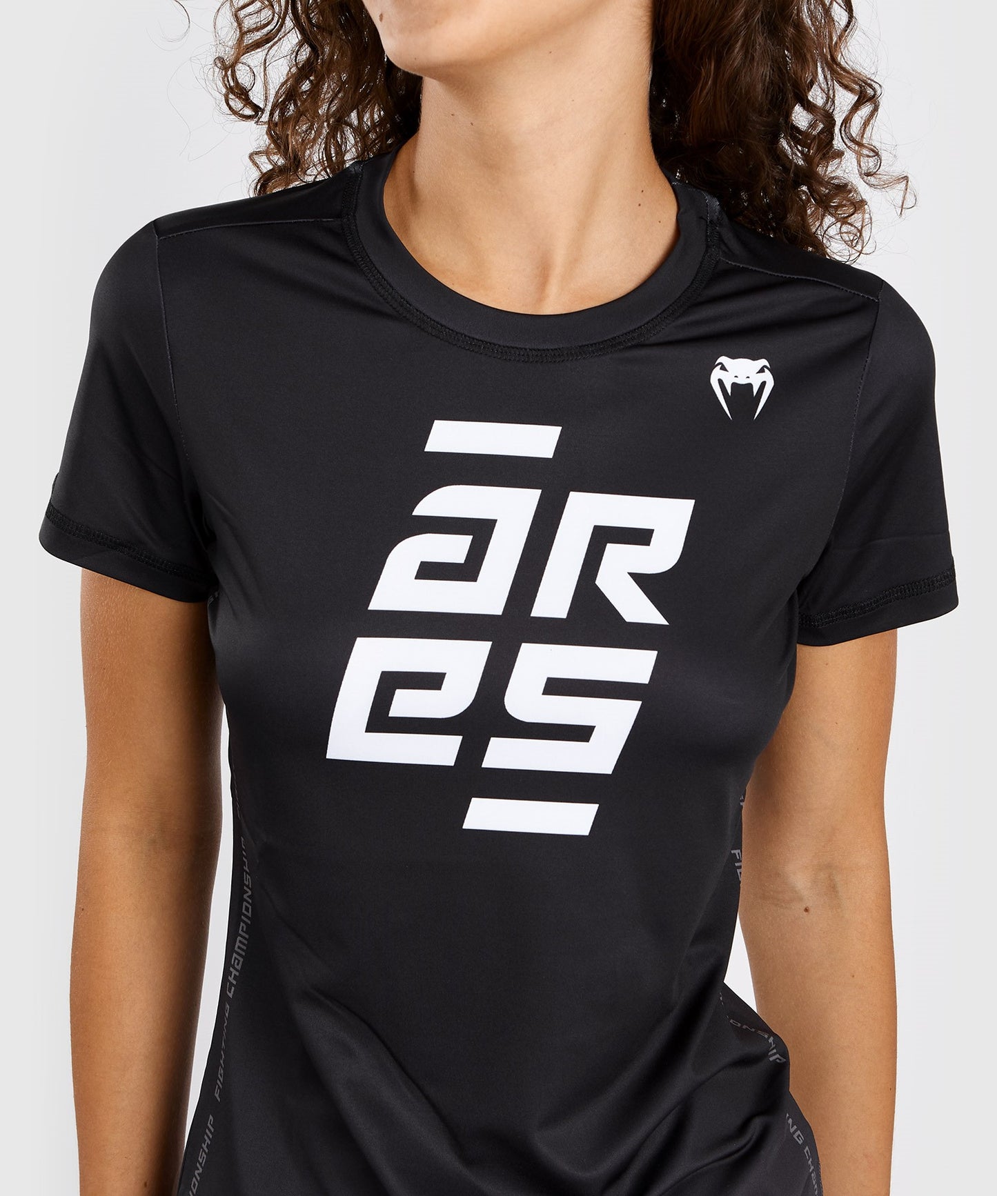 Dry Tech Women's T-Shirt Venum x Ares - Black